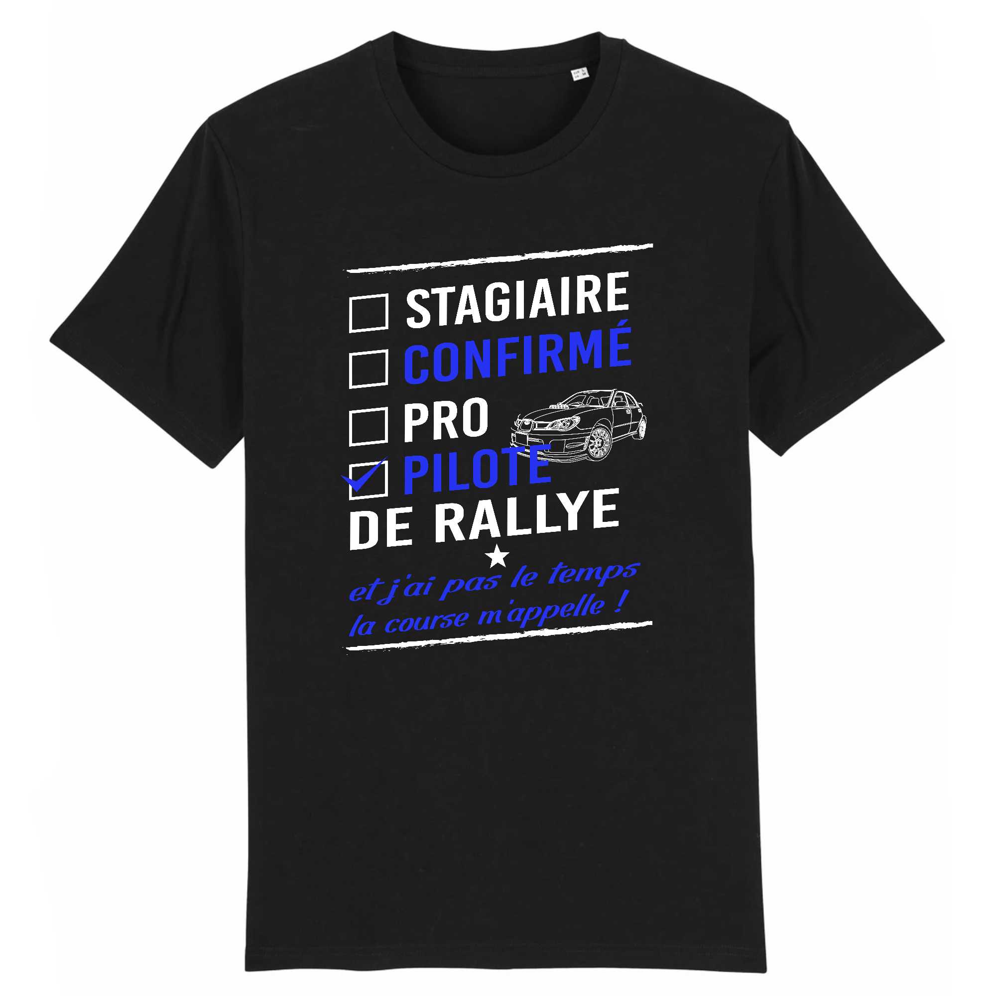 T-shirt Homme Pilote de rallye