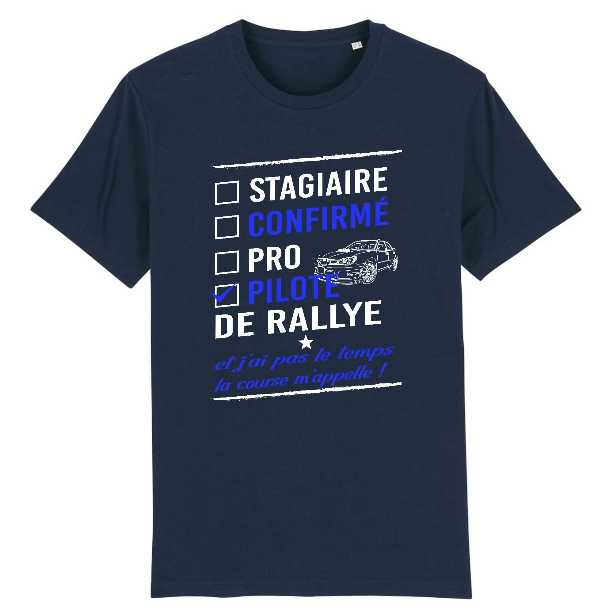 T-shirt Homme Pilote de rallye