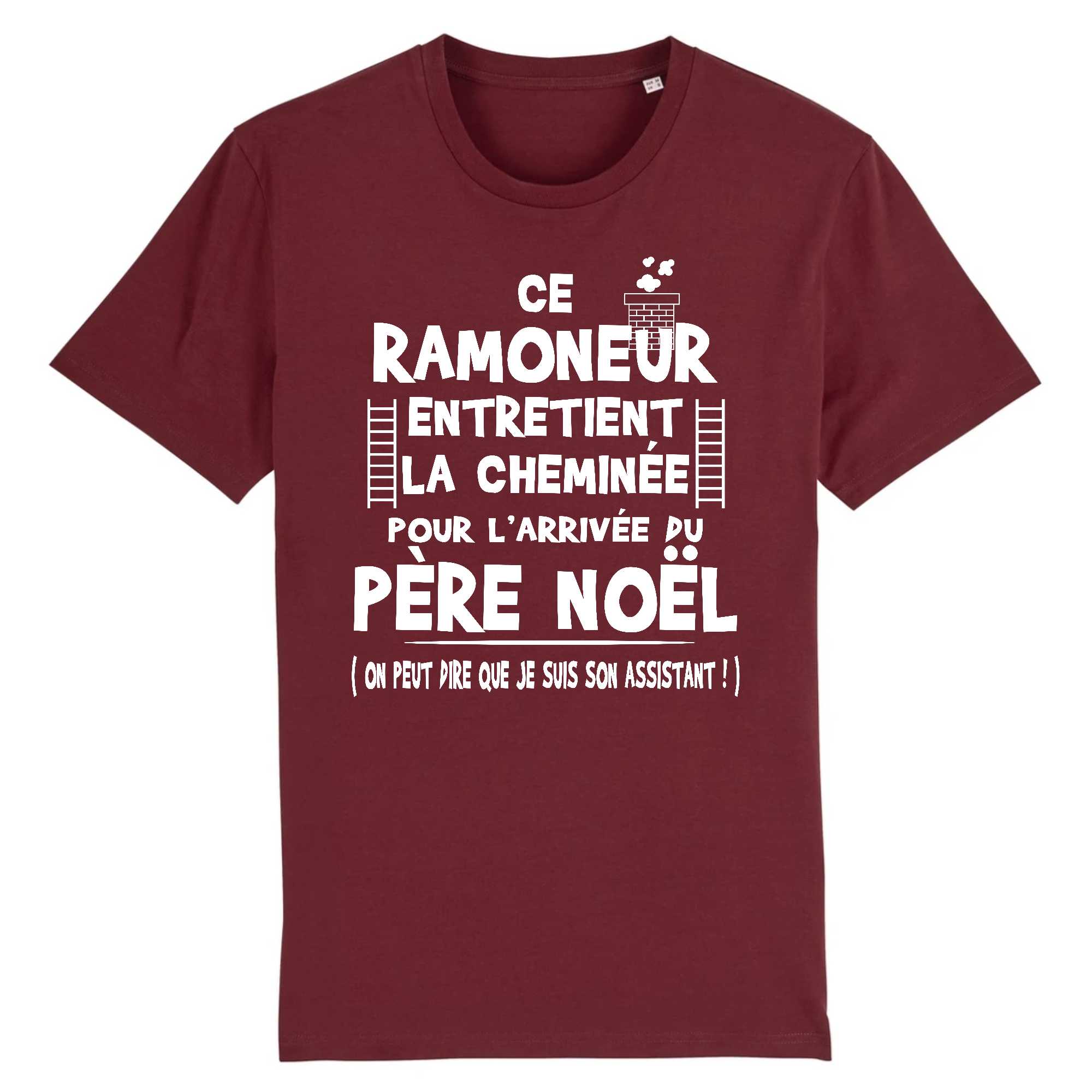 T-shirt Homme Ramoneur et cheminée