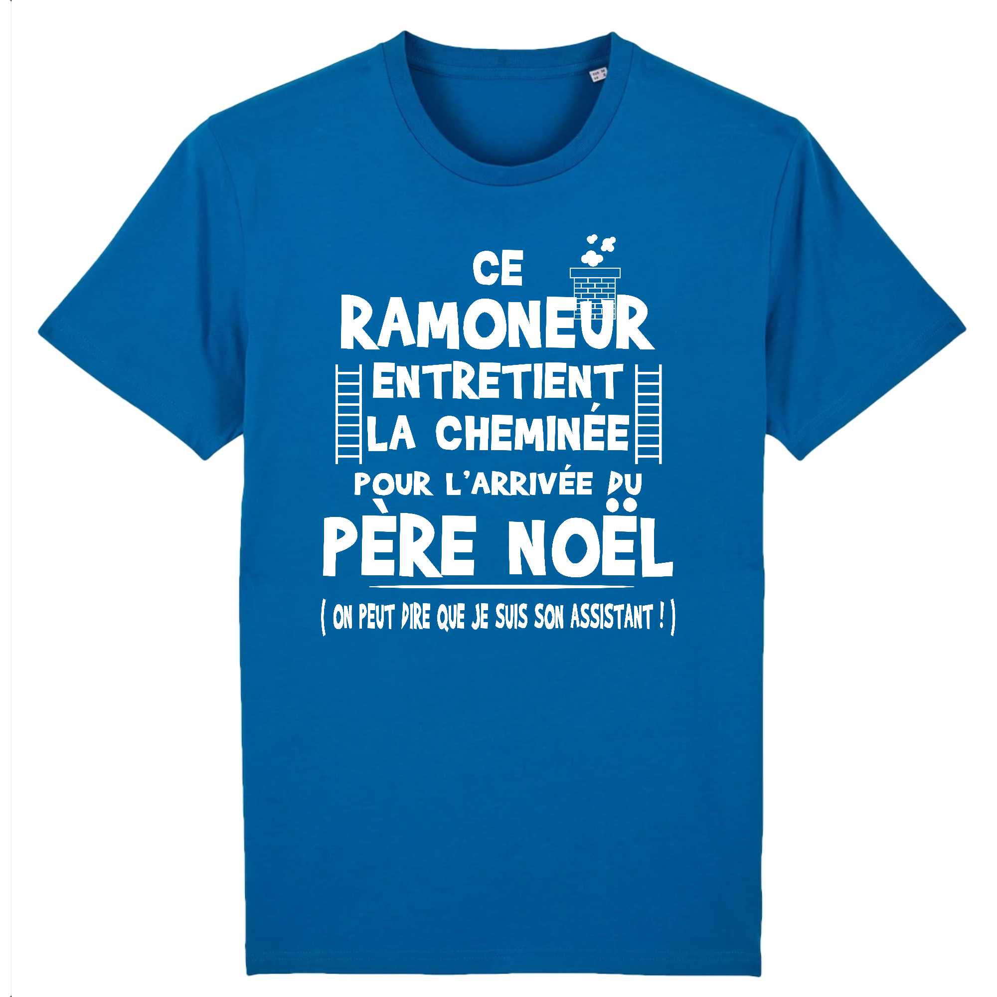 T-shirt Homme Ramoneur et cheminée
