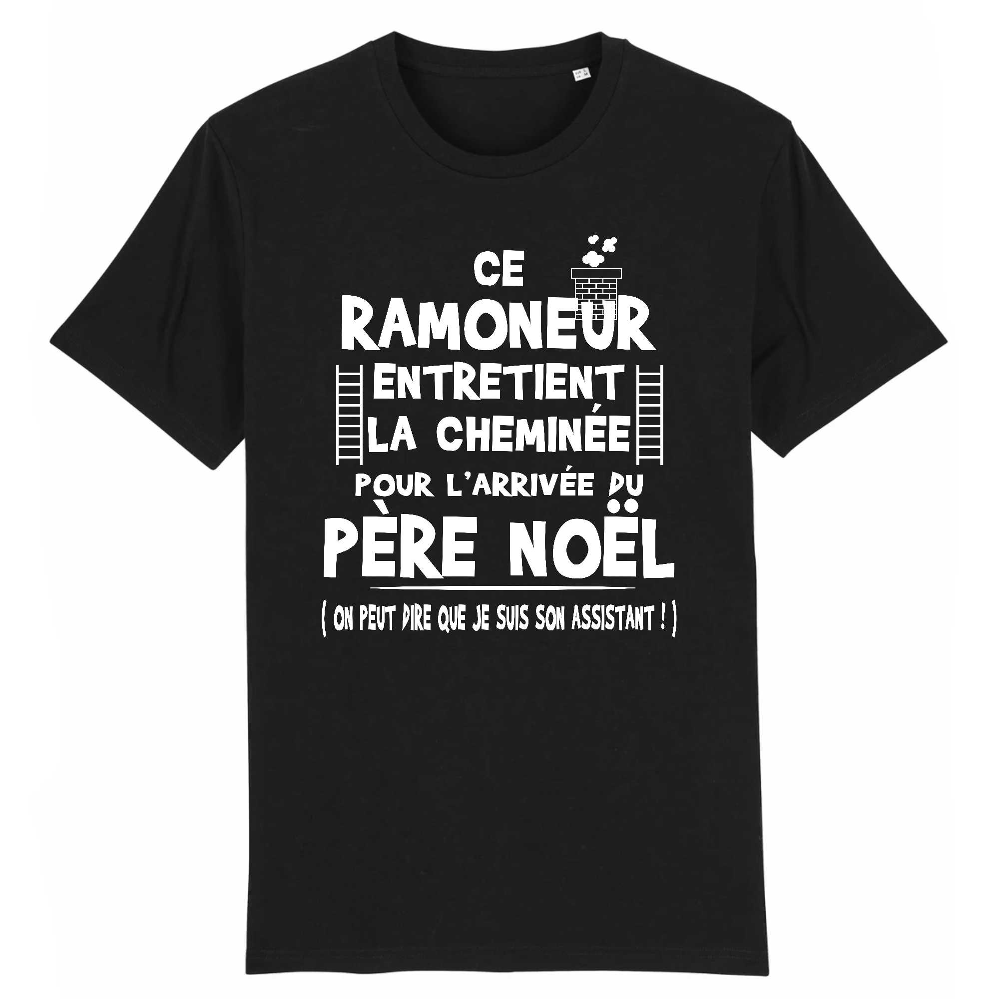 T-shirt Homme Ramoneur et cheminée