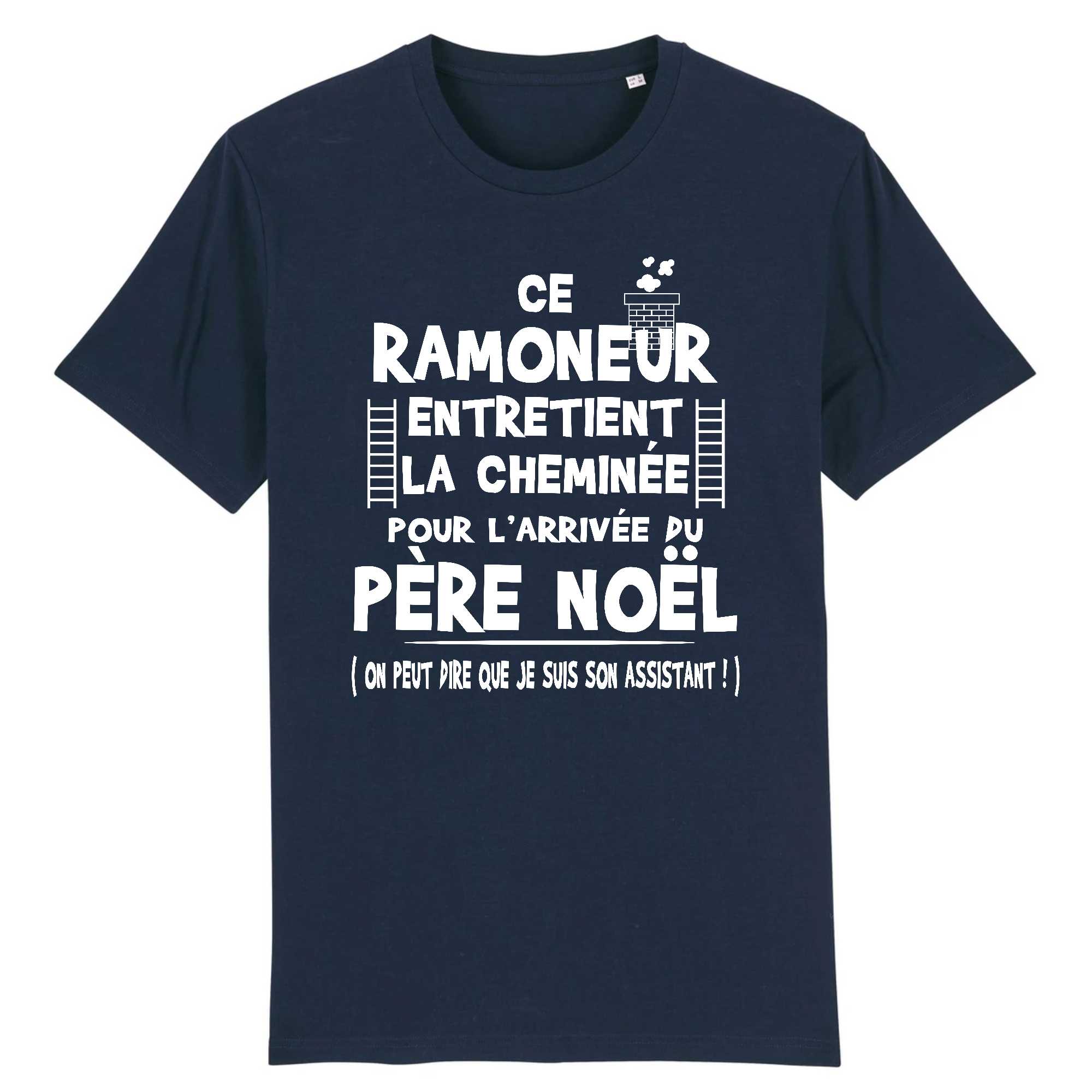 T-shirt Homme Ramoneur et cheminée