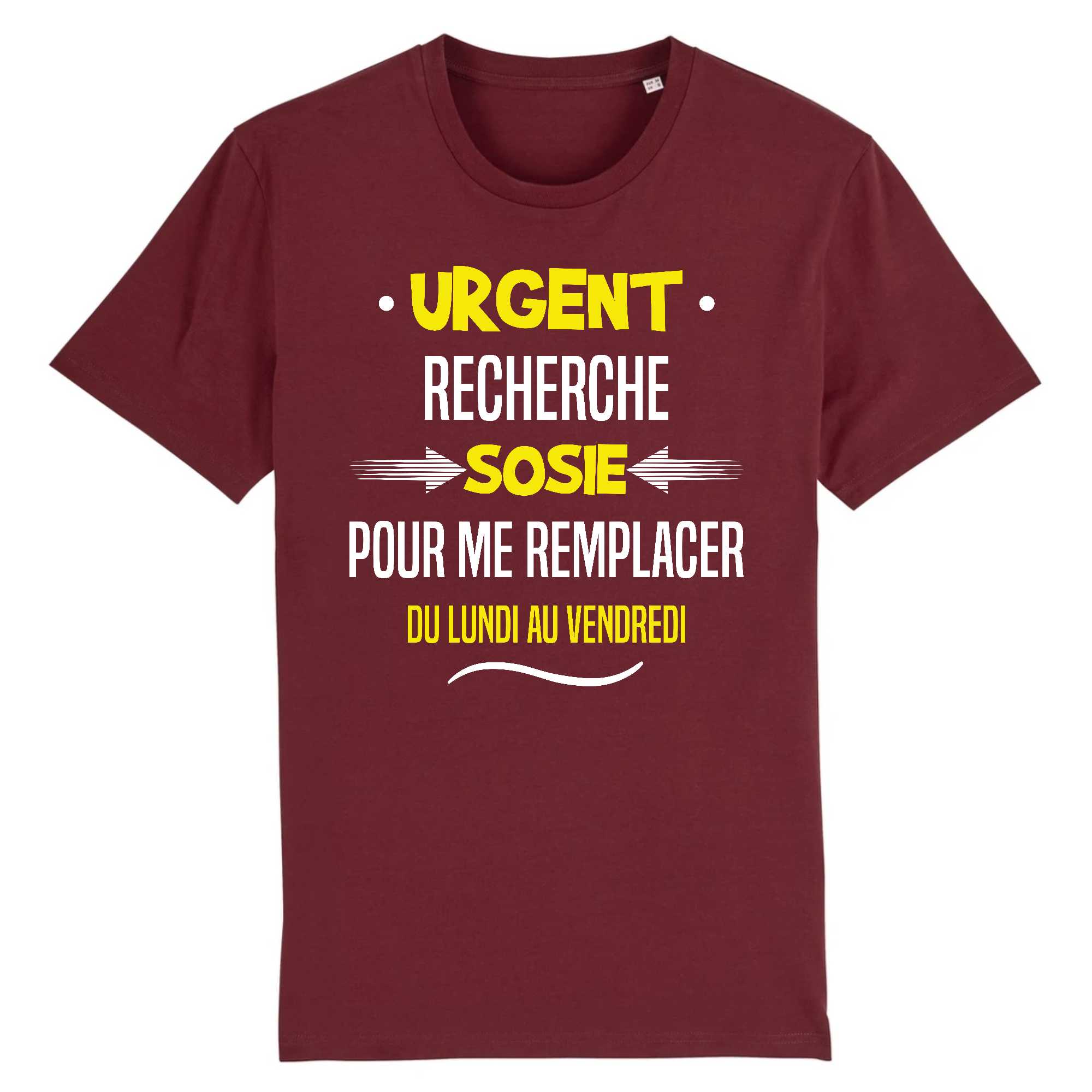T-shirt Homme Recherche sosie