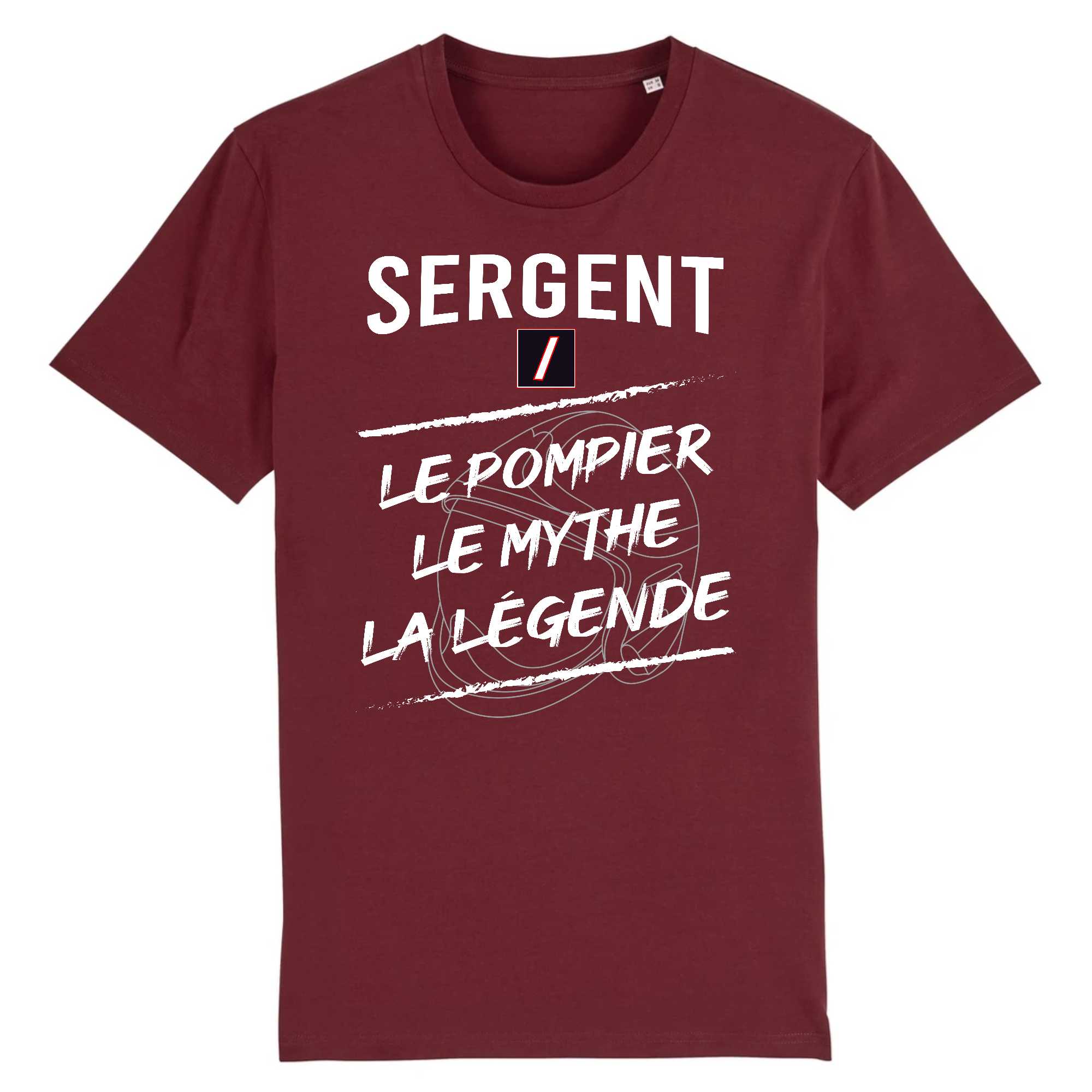 T-shirt Homme Sergent le pompier