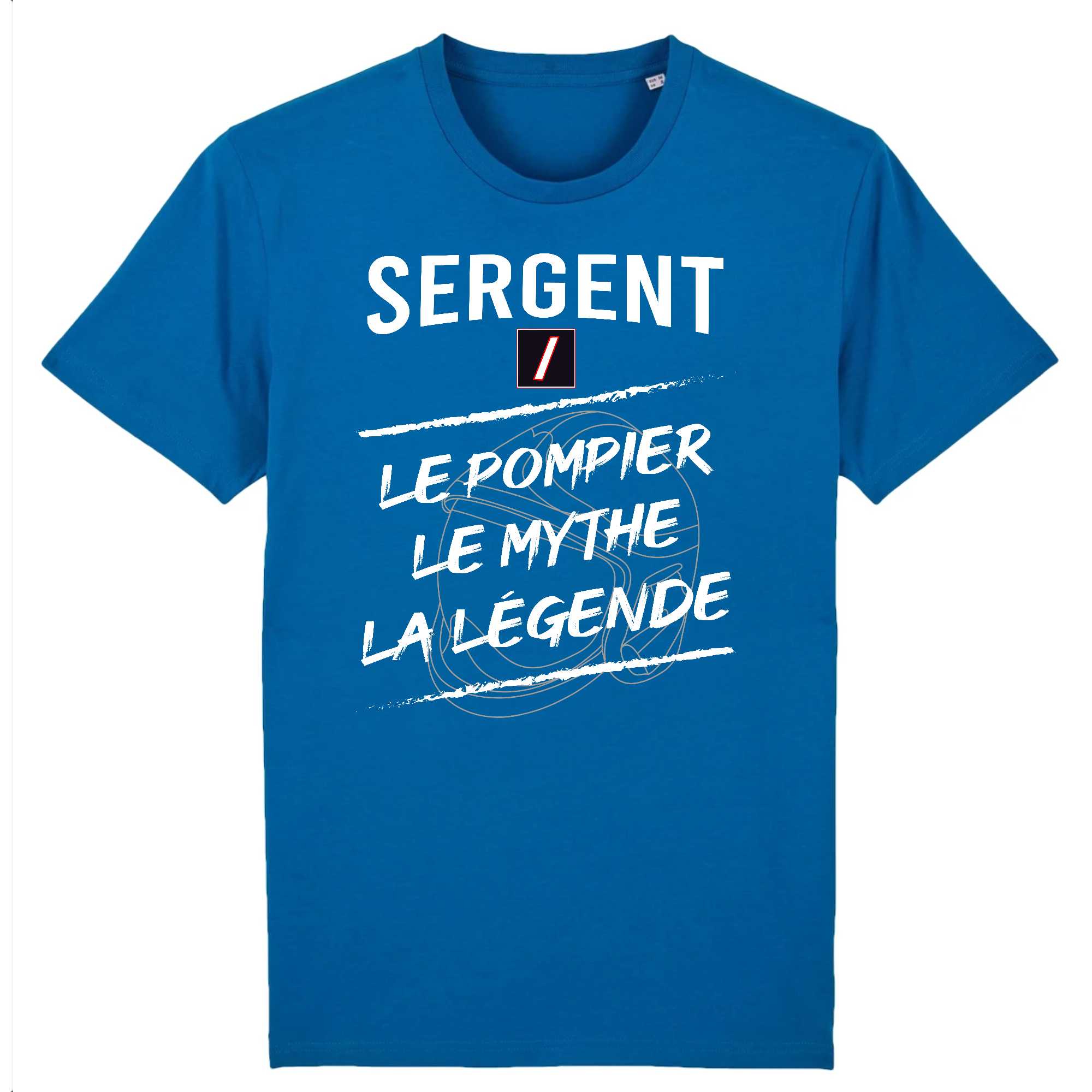 T-shirt Homme Sergent le pompier