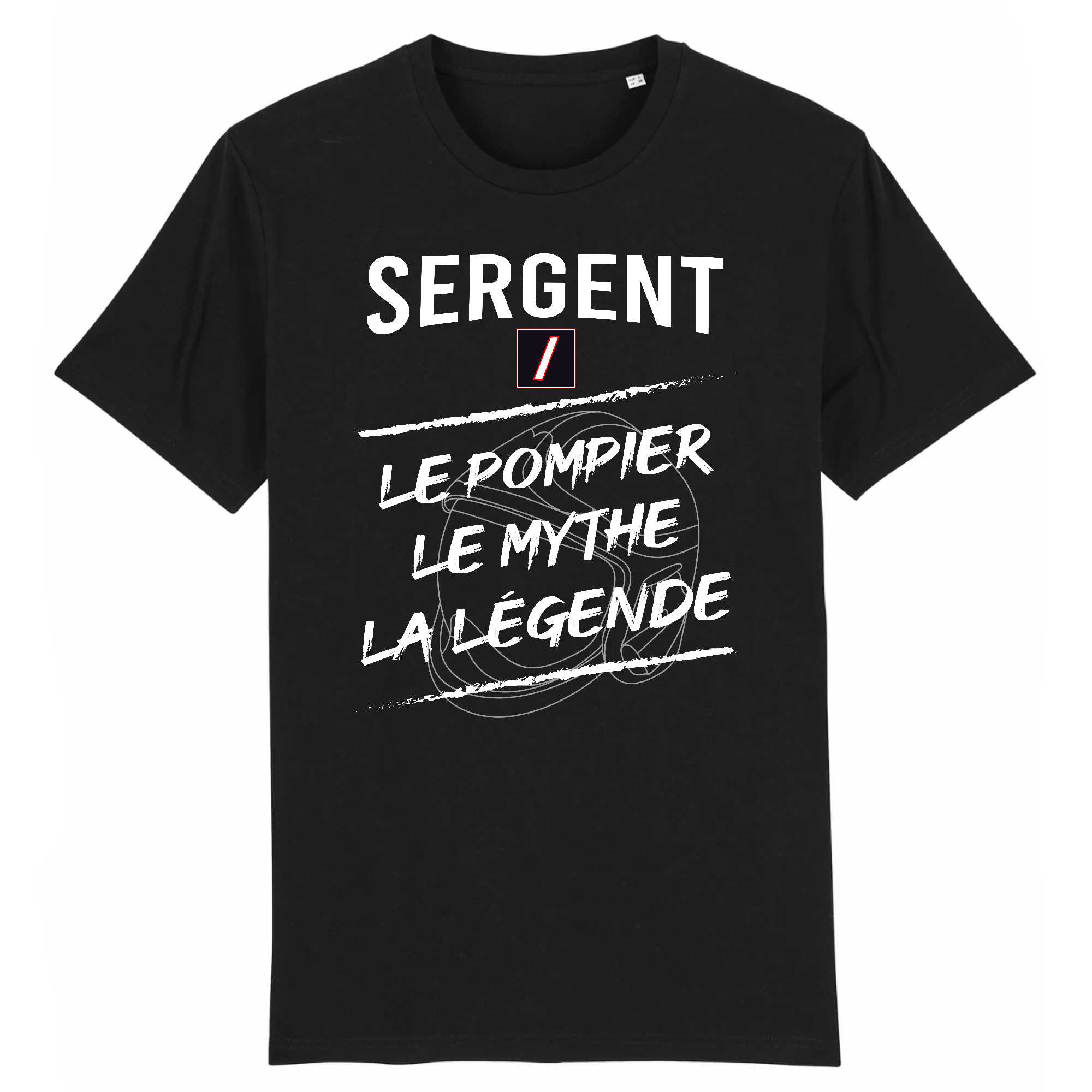 T-shirt Homme Sergent le pompier