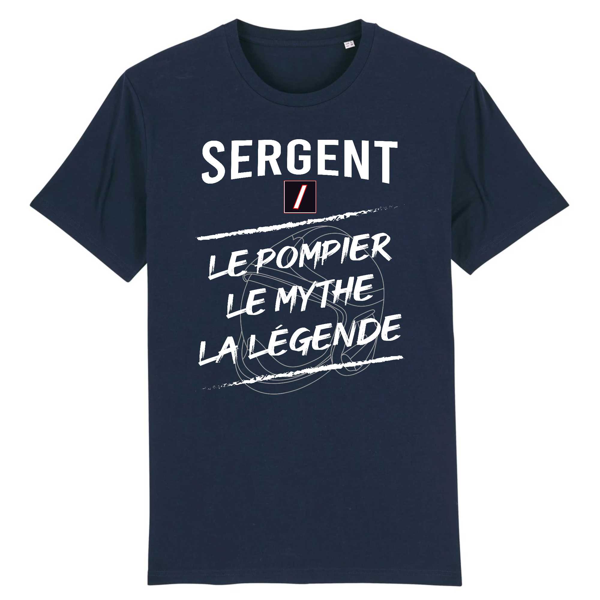T-shirt Homme Sergent le pompier