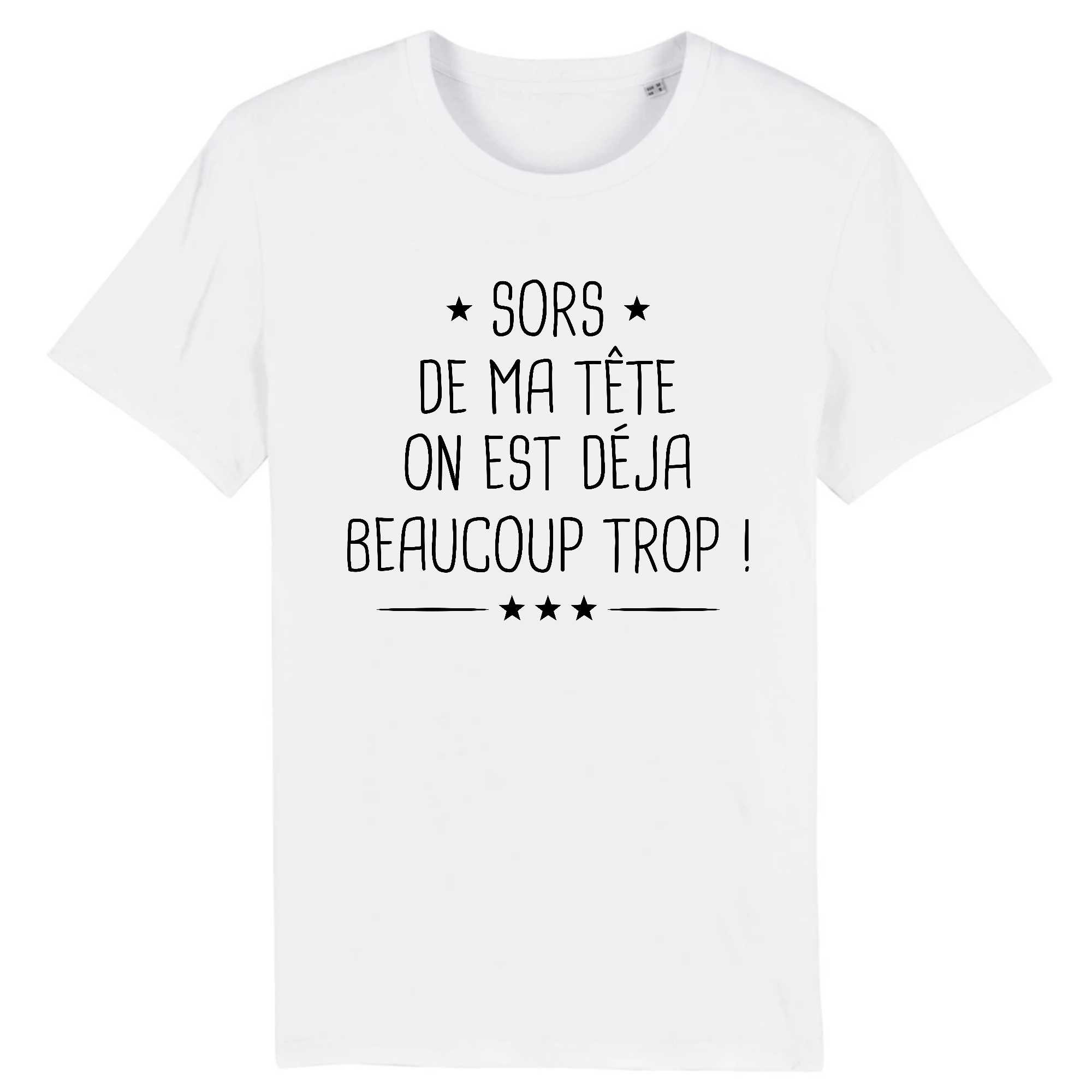 T-shirt Homme Sors de ma tête
