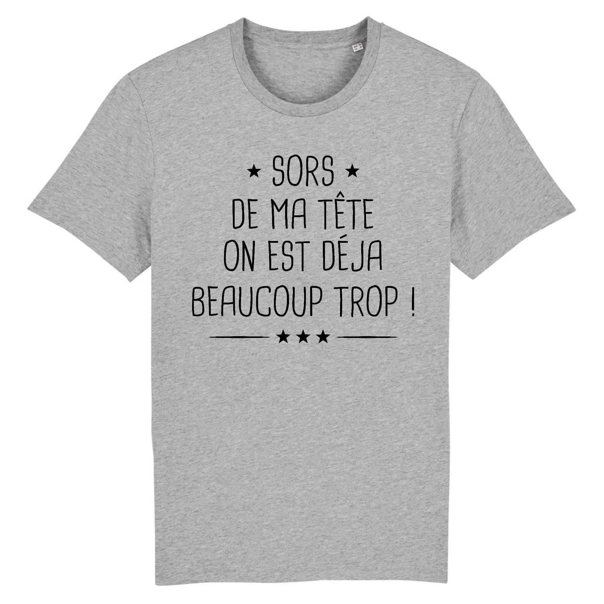 T-shirt Homme Sors de ma tête