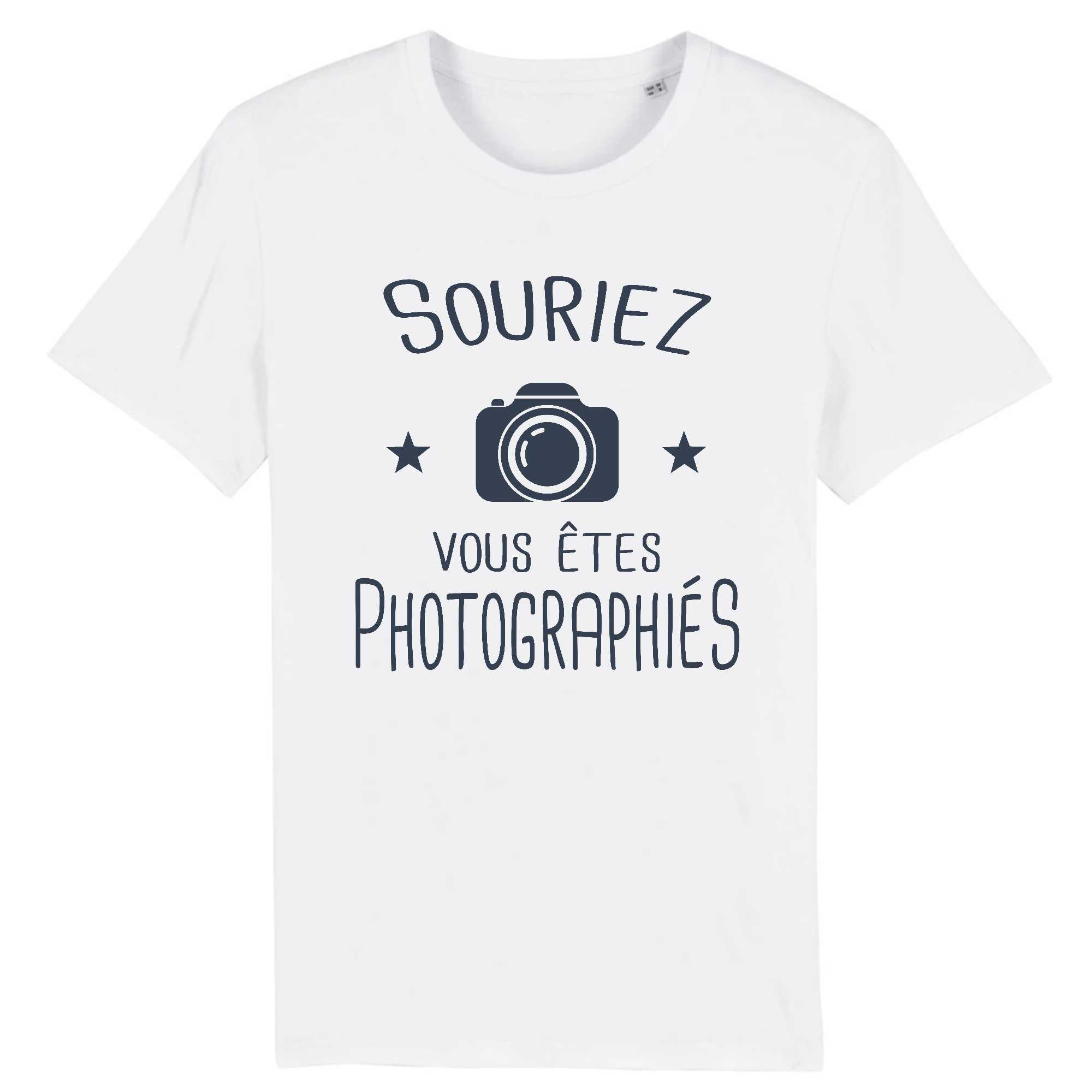 T-shirt Homme Souriez vous êtes photographiés 2