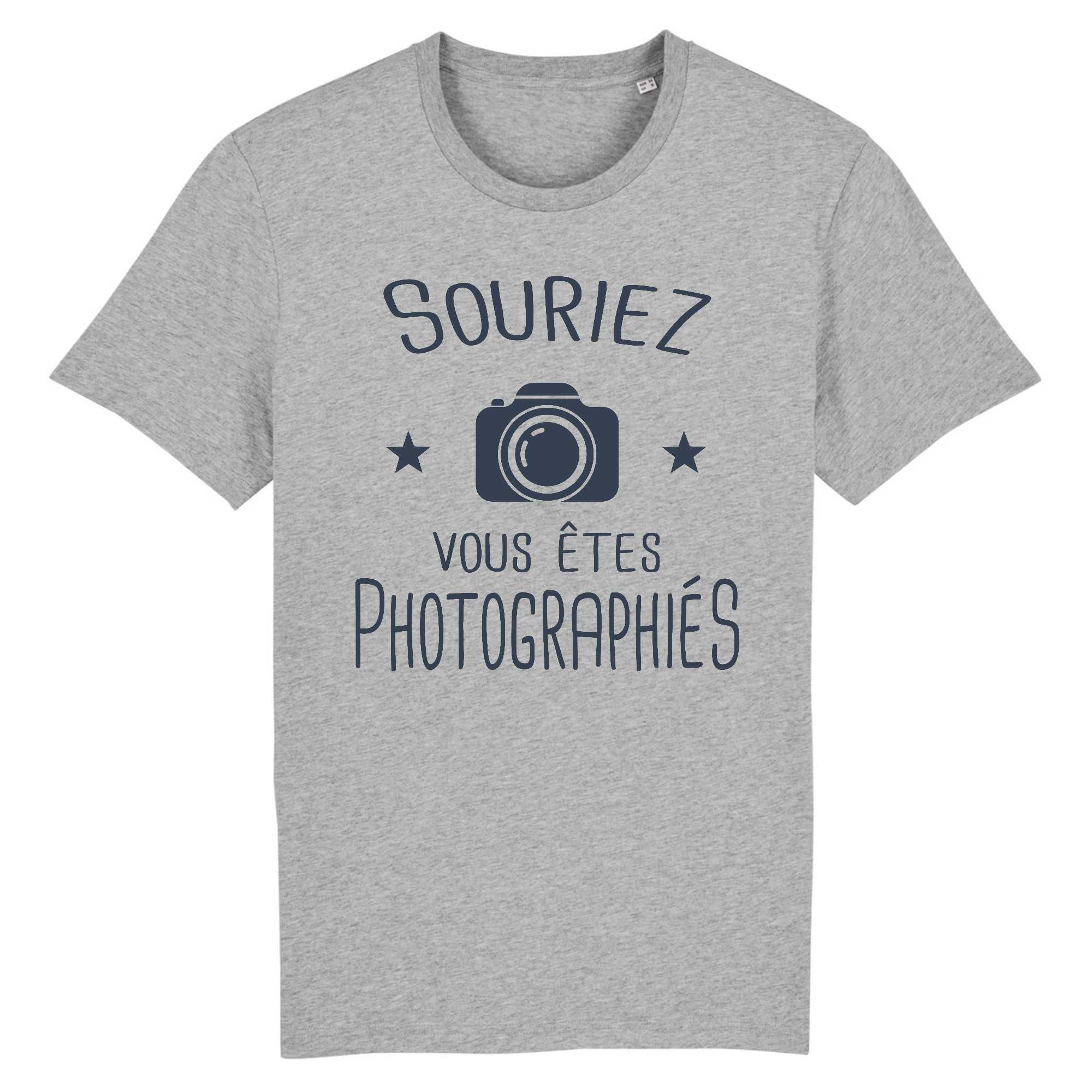 T-shirt Homme Souriez vous êtes photographiés 2