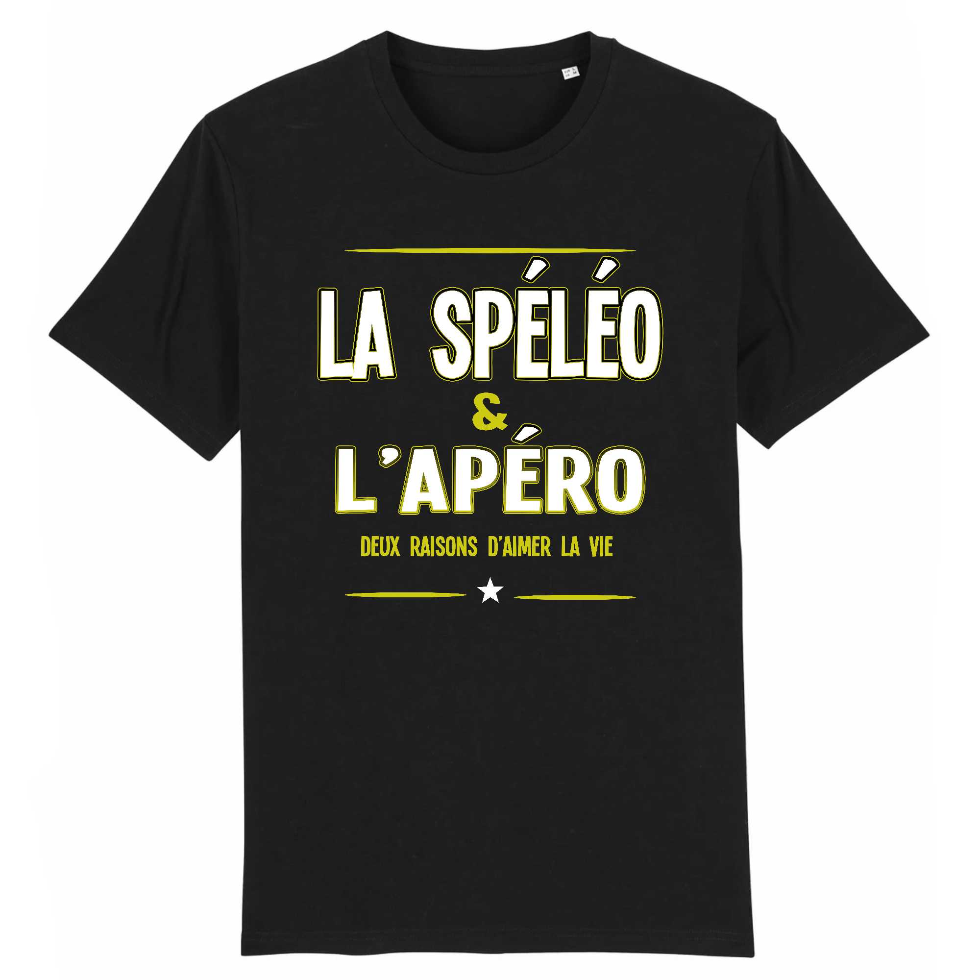 T-shirt Homme Spéléo et apéro