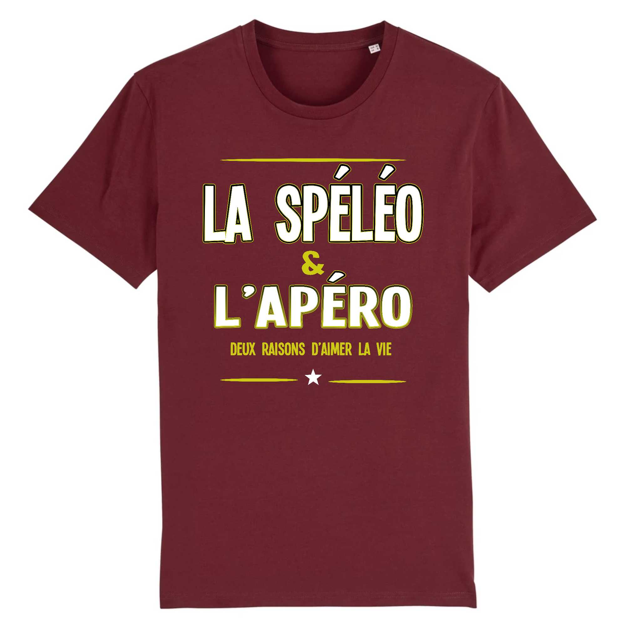 T-shirt Homme Spéléo et apéro