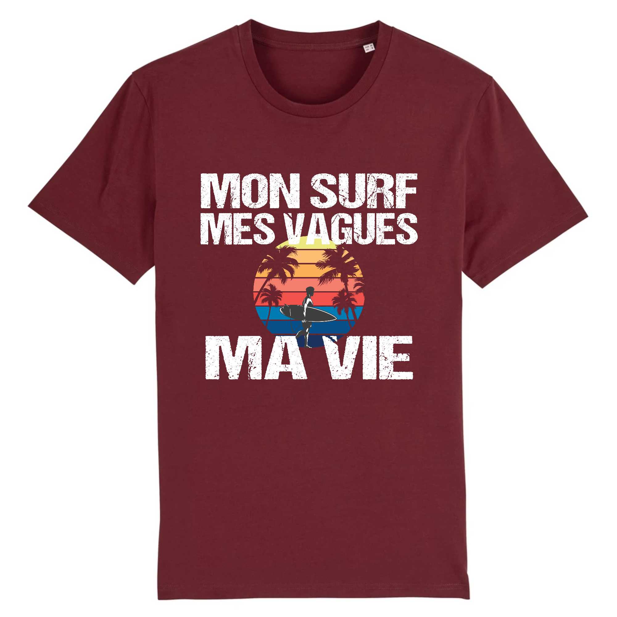 T-shirt Homme Surf vagues