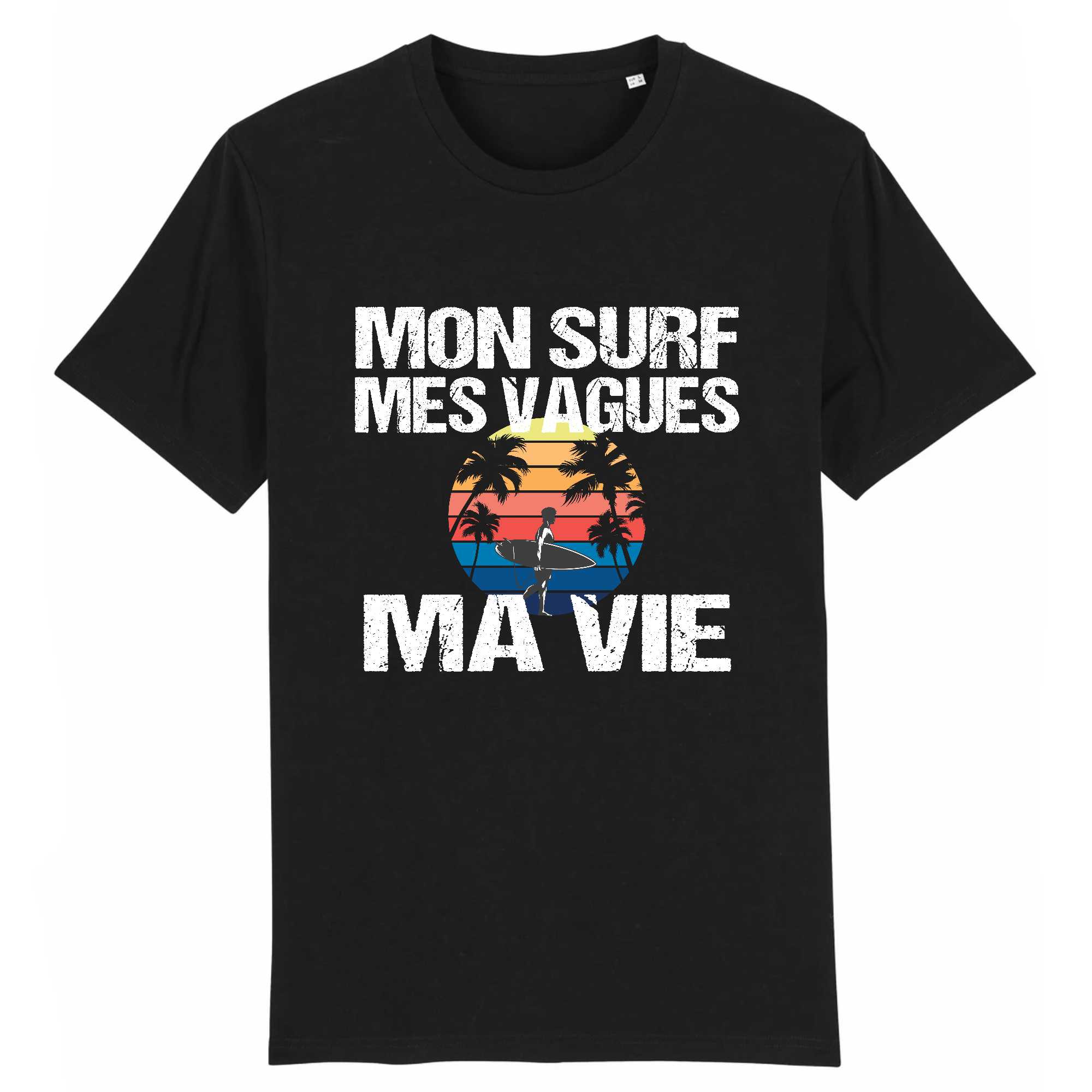 T-shirt Homme Surf vagues