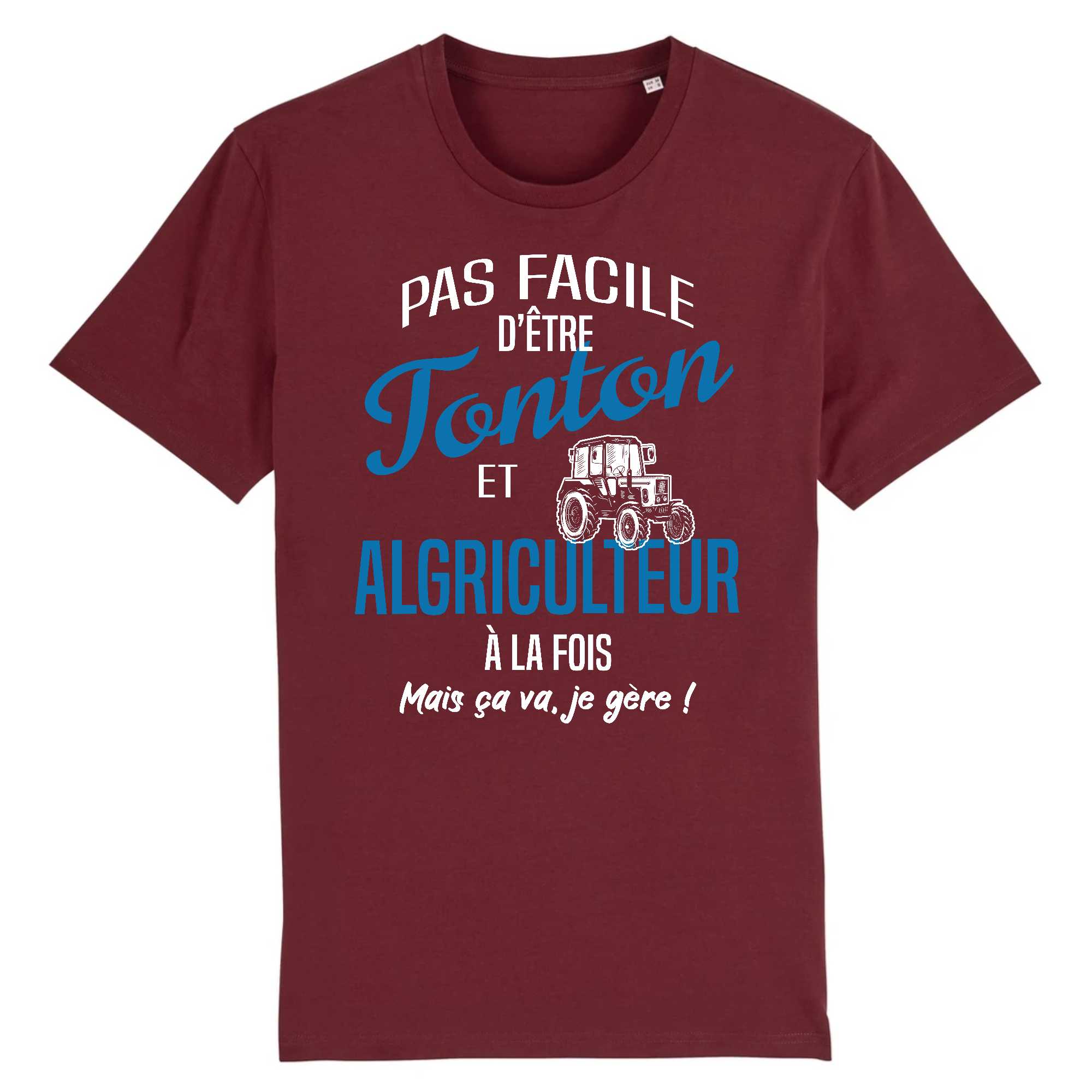 T-shirt Homme Tonton et agriculteur