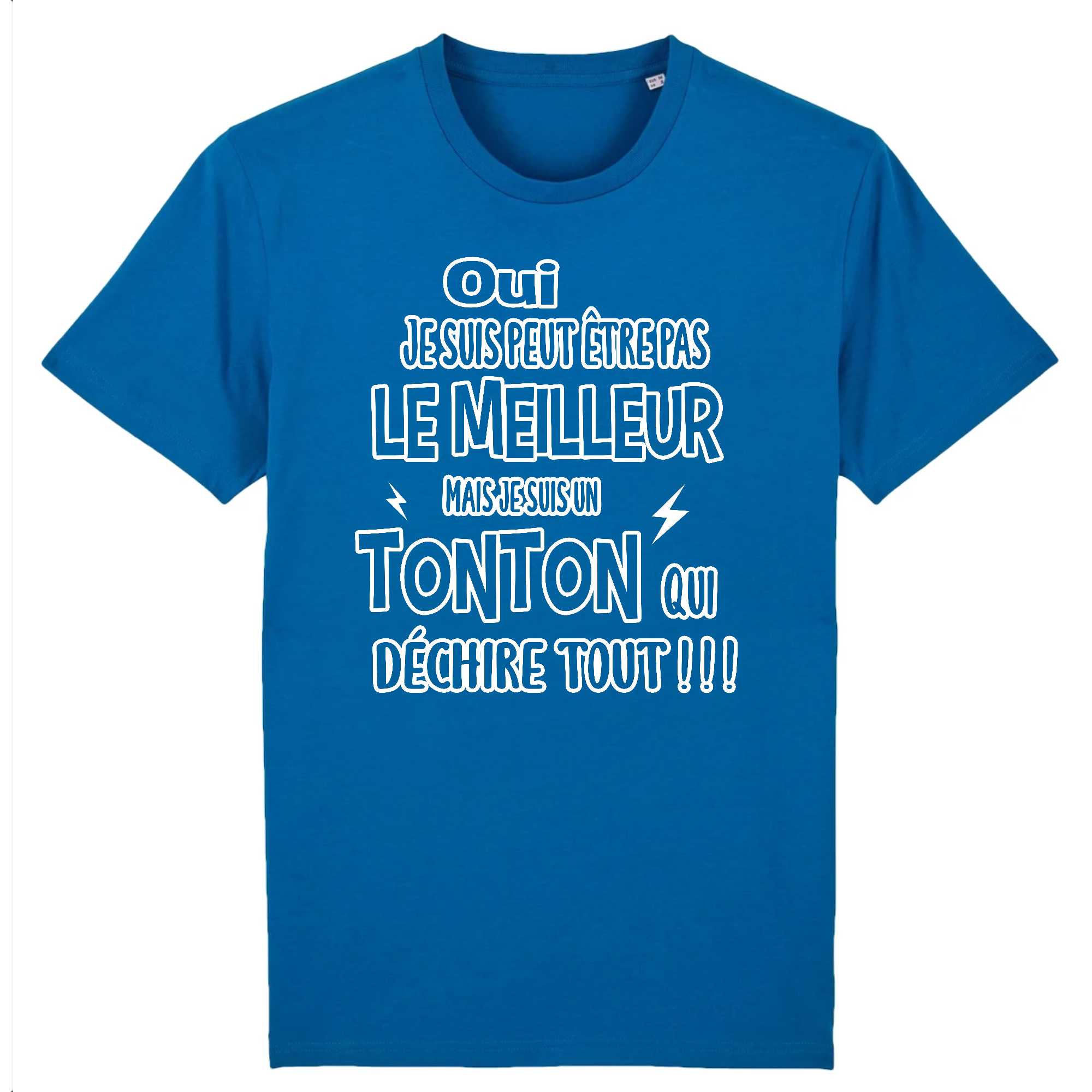 t-shirt Homme Tonton qui déchire tout