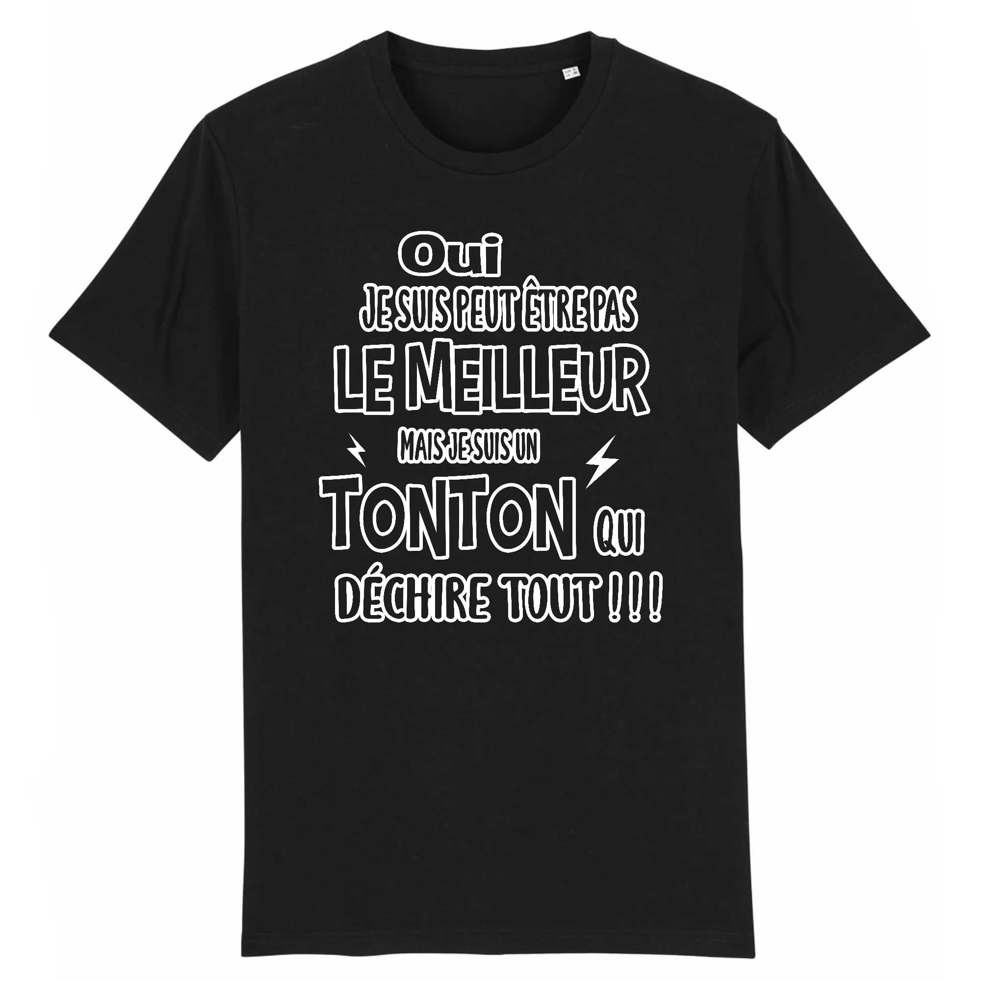 t-shirt Homme Tonton qui déchire tout