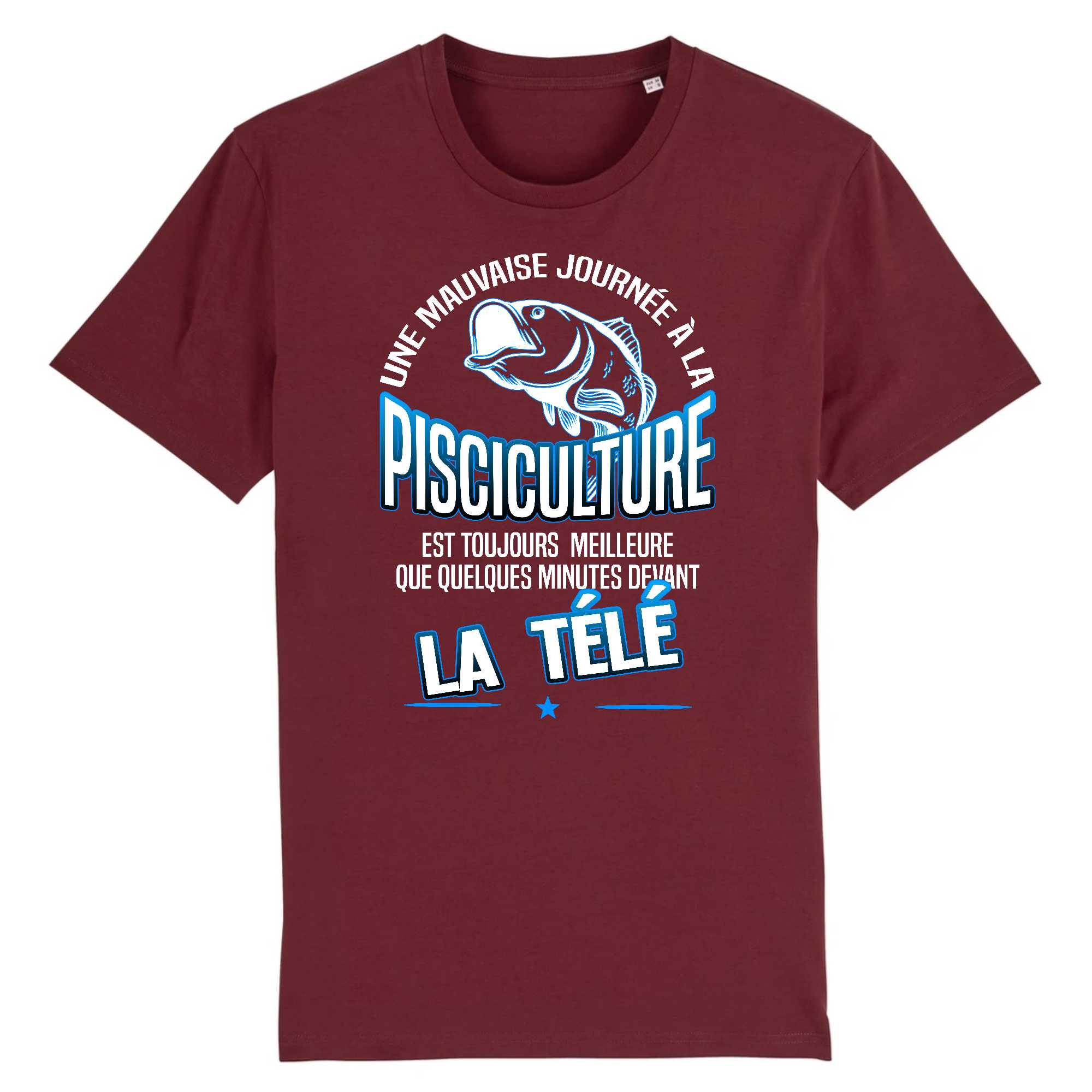 T-shirt Homme Une journée à la pisciculture