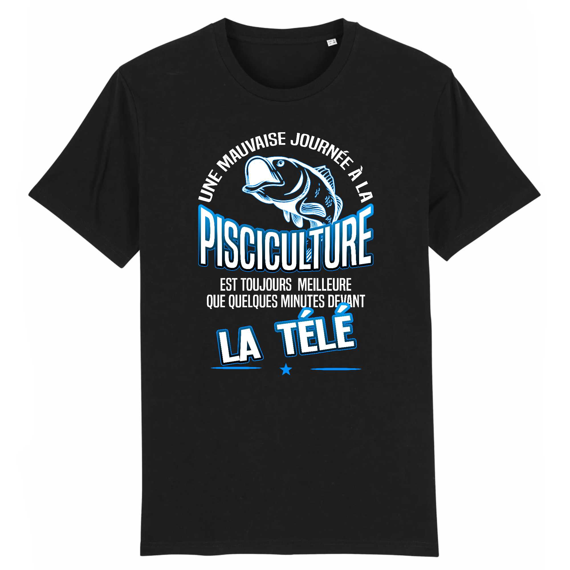 T-shirt Homme Une journée à la pisciculture
