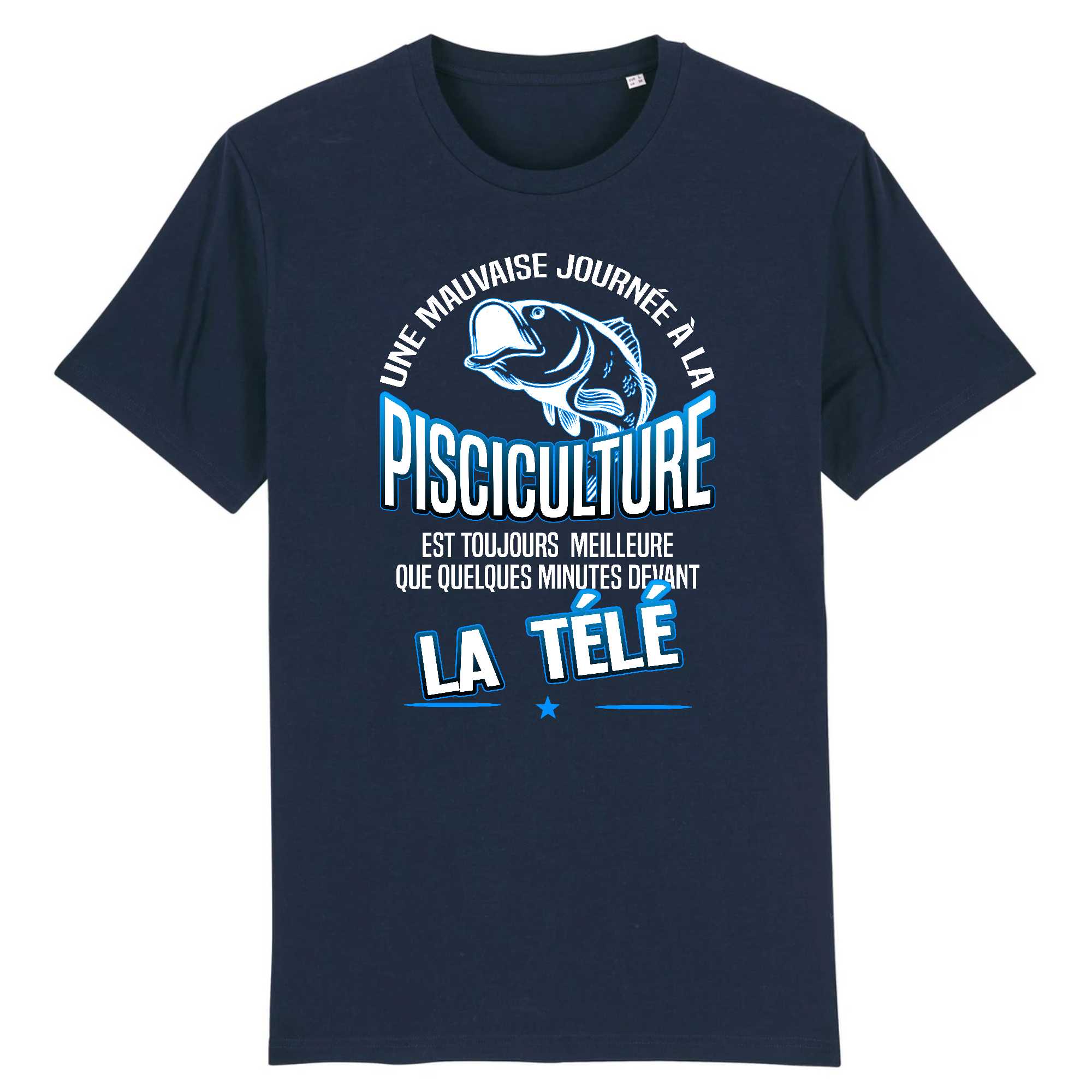 T-shirt Homme Une journée à la pisciculture