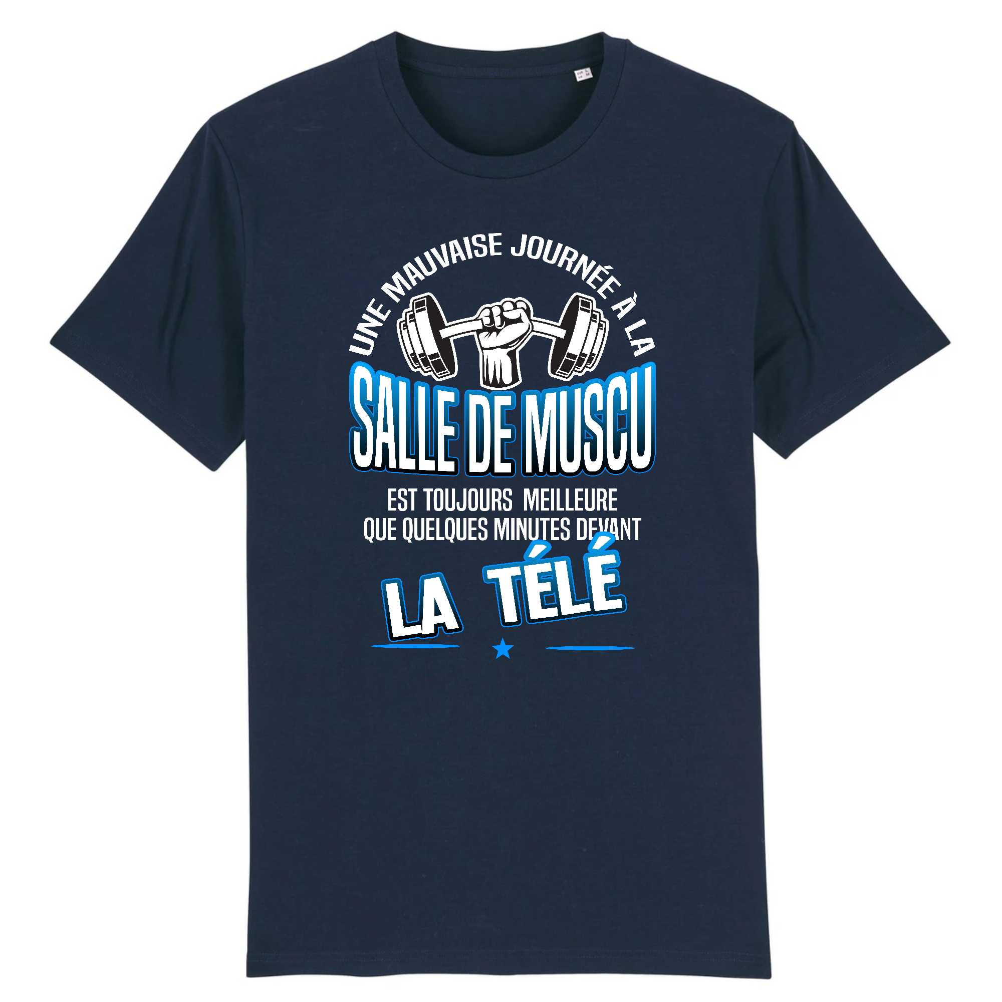 T-shirt Homme Une journée à la salle de muscu
