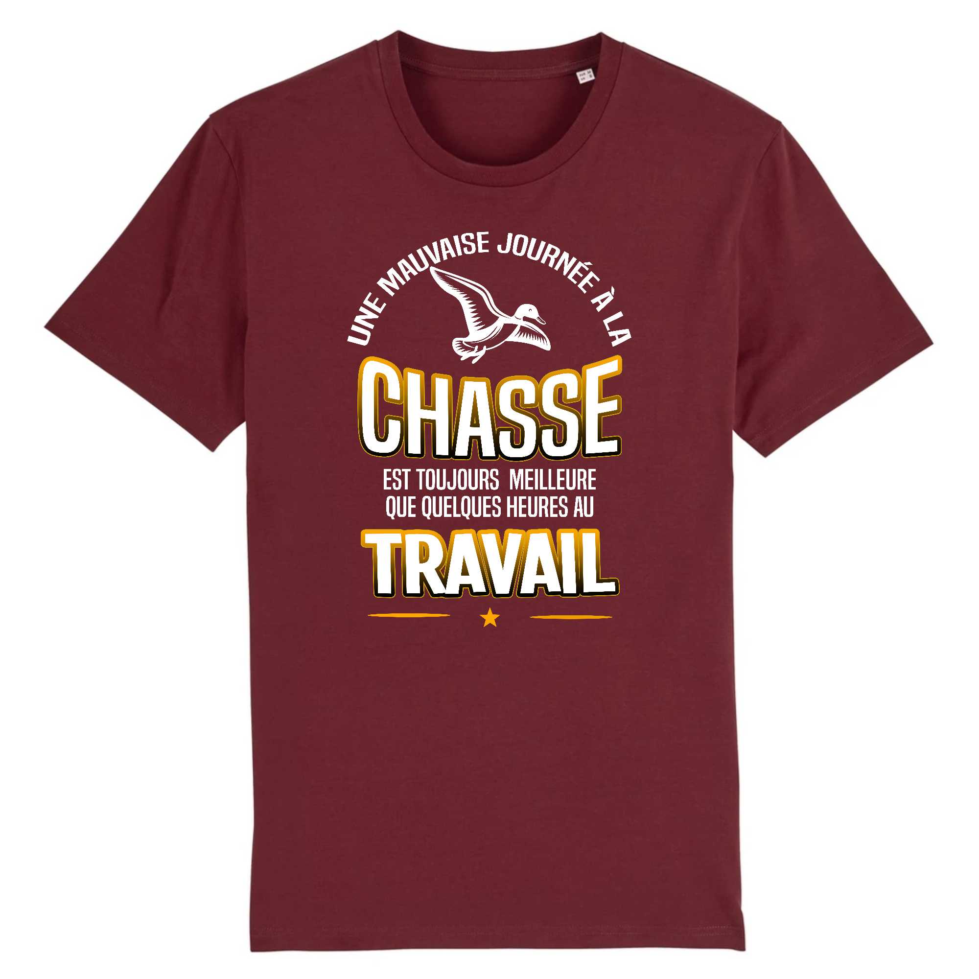 t-shirt Homme Une journée de chasse