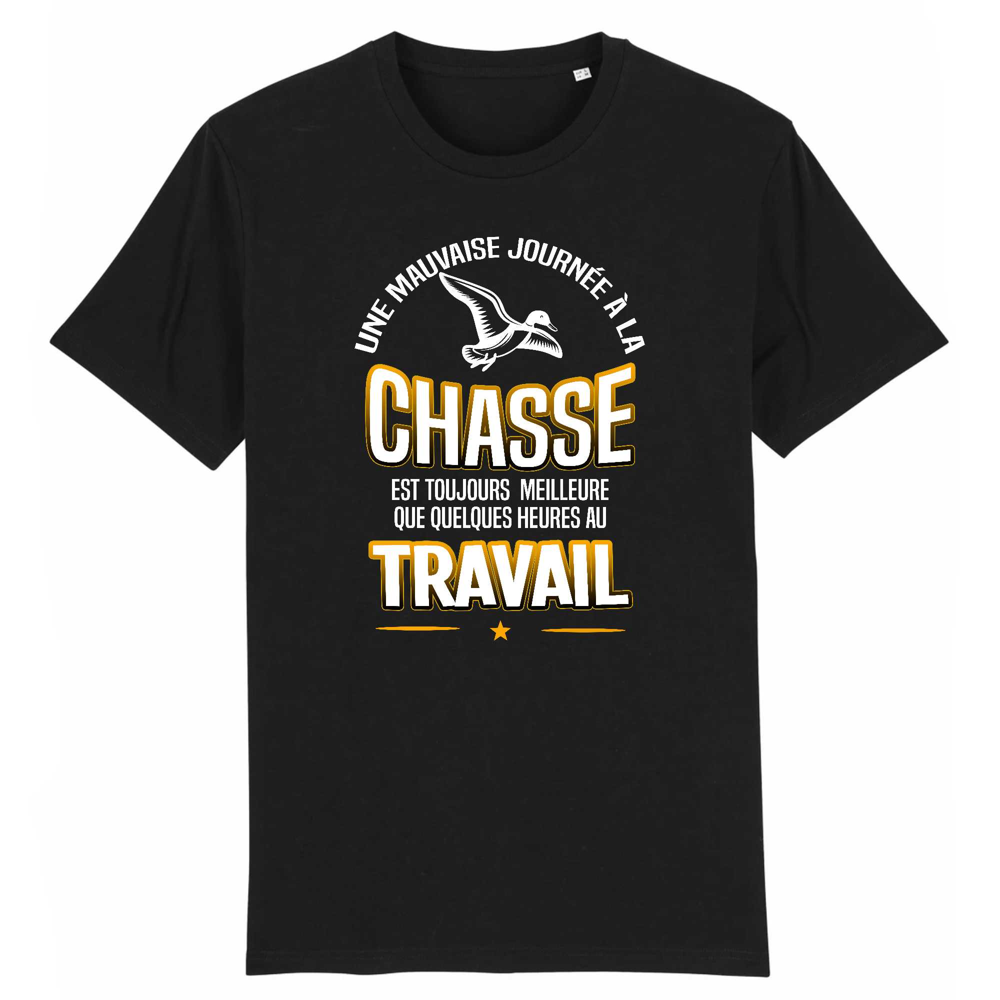 t-shirt Homme Une journée de chasse