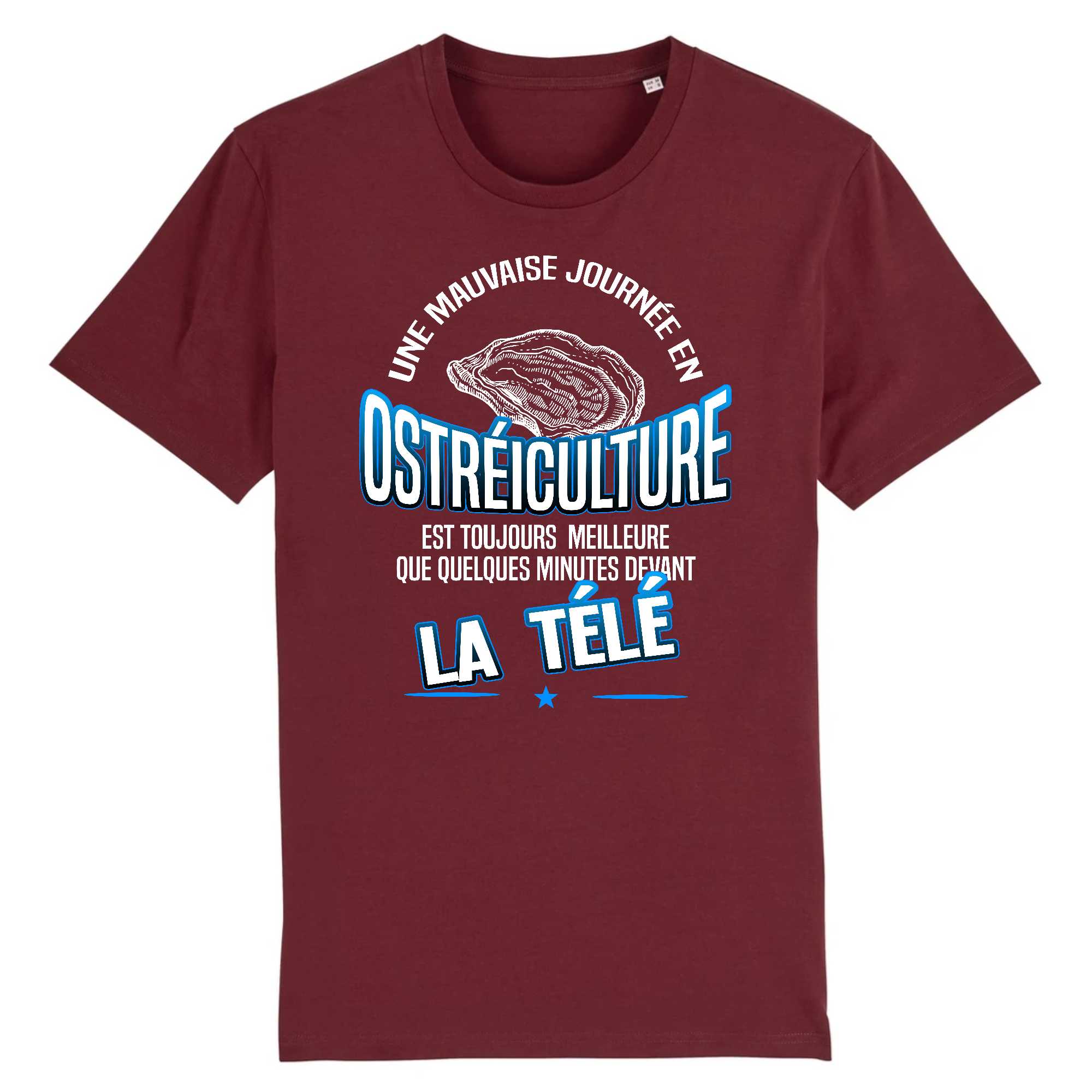 T-shirt Homme Une journée en ostréiculture