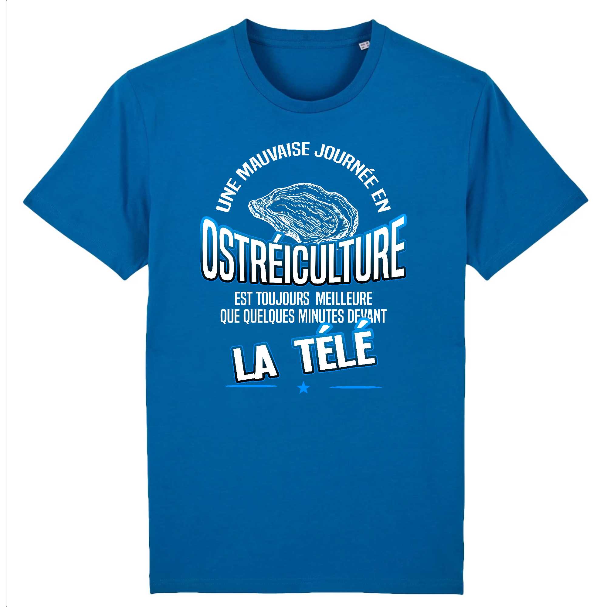 T-shirt Homme Une journée en ostréiculture