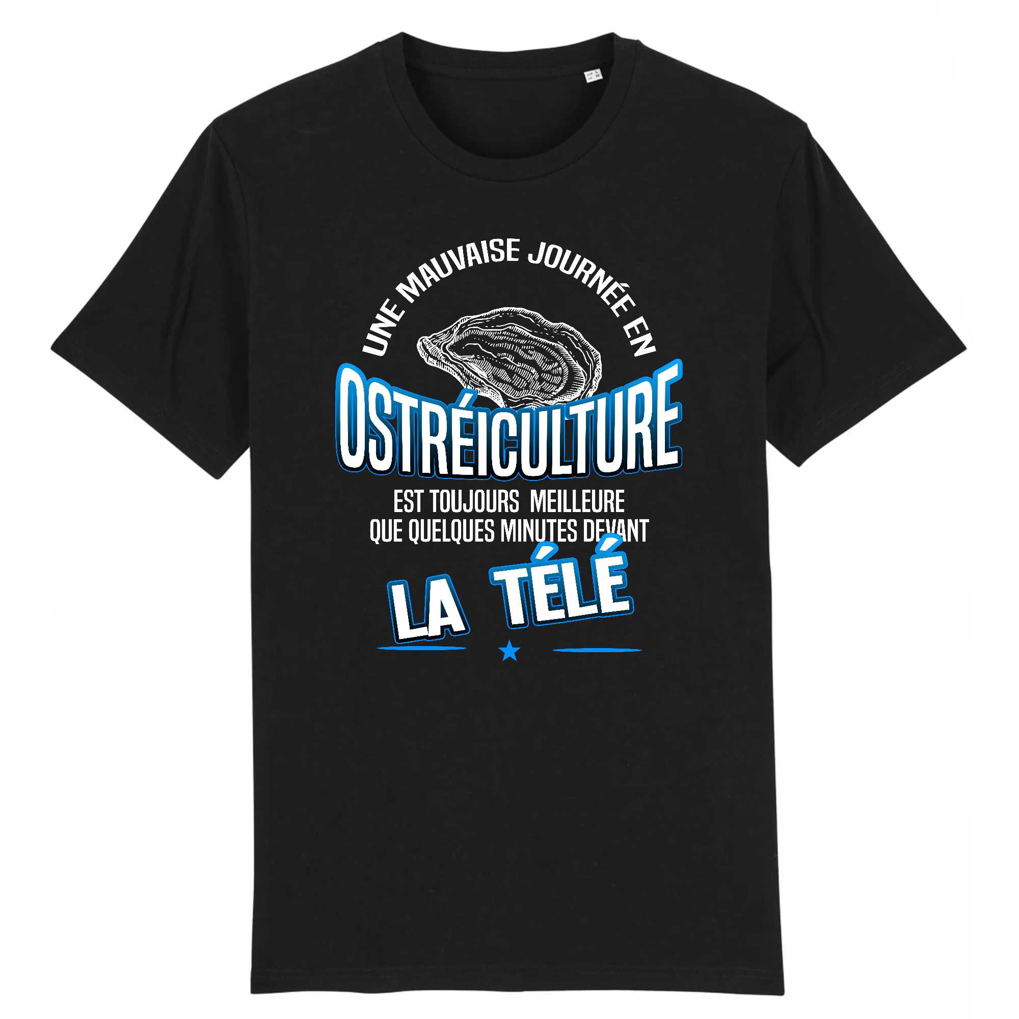 T-shirt Homme Une journée en ostréiculture