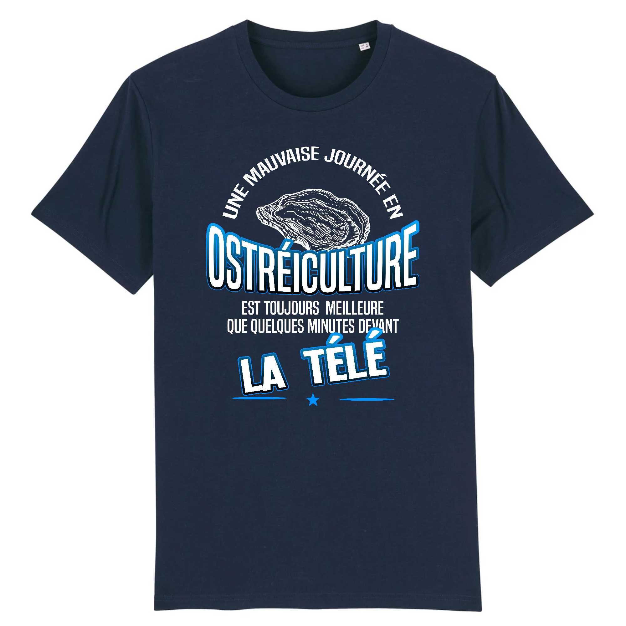 T-shirt Homme Une journée en ostréiculture