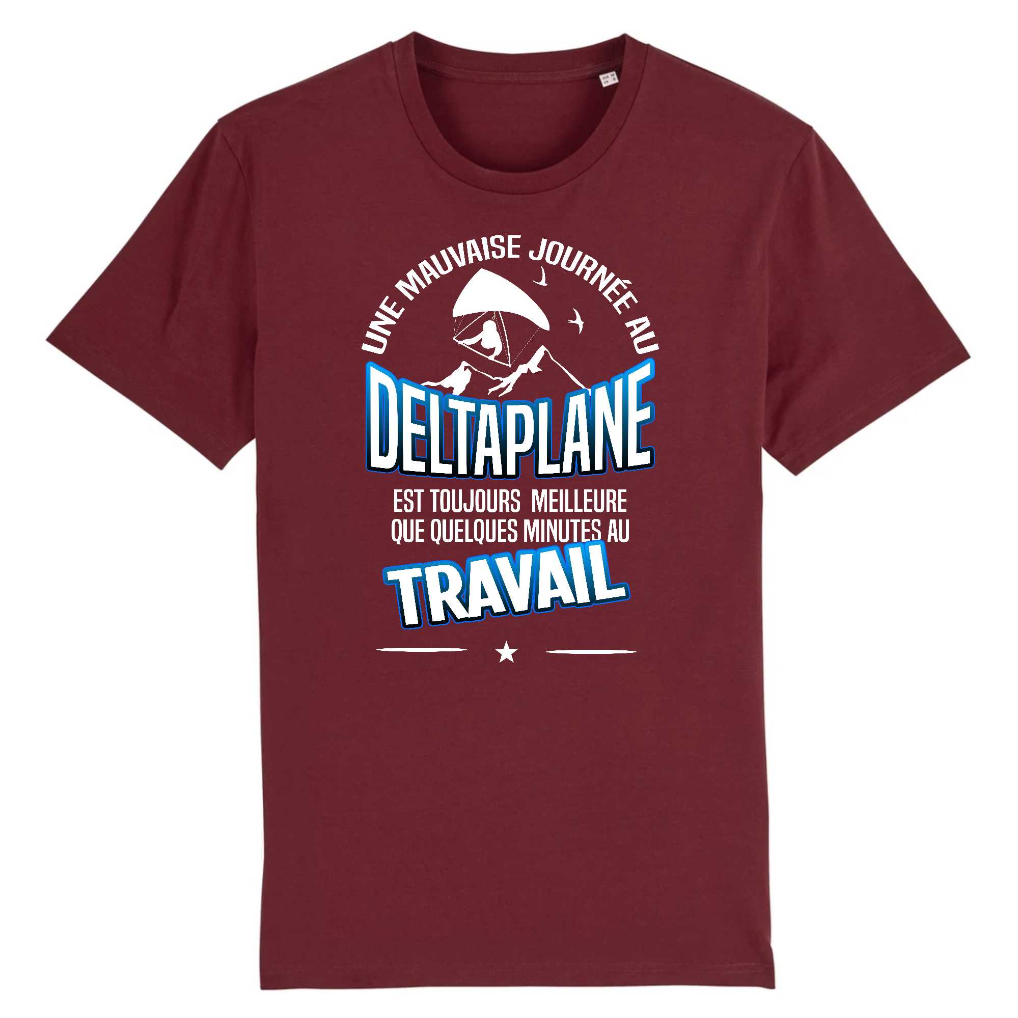 T-shirt Homme Une mauvaise journée au deltaplane