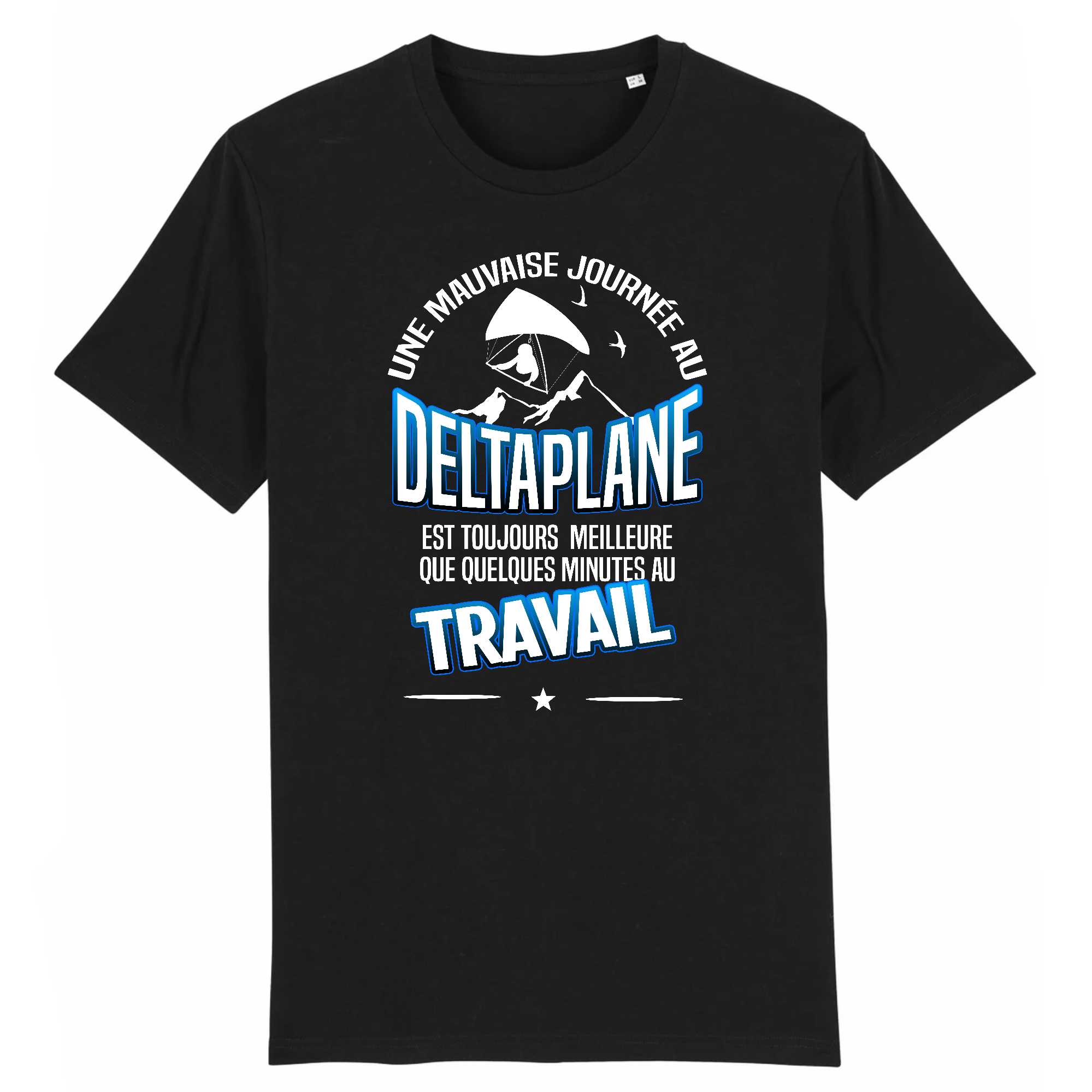 T-shirt Homme Une mauvaise journée au deltaplane