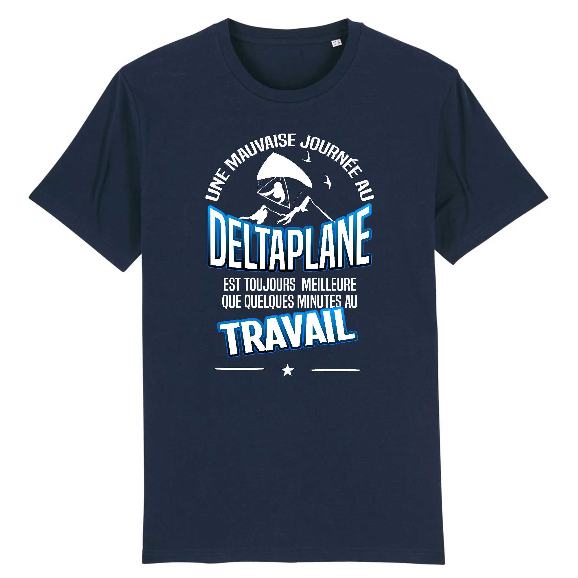 T-shirt Homme Une mauvaise journée au deltaplane