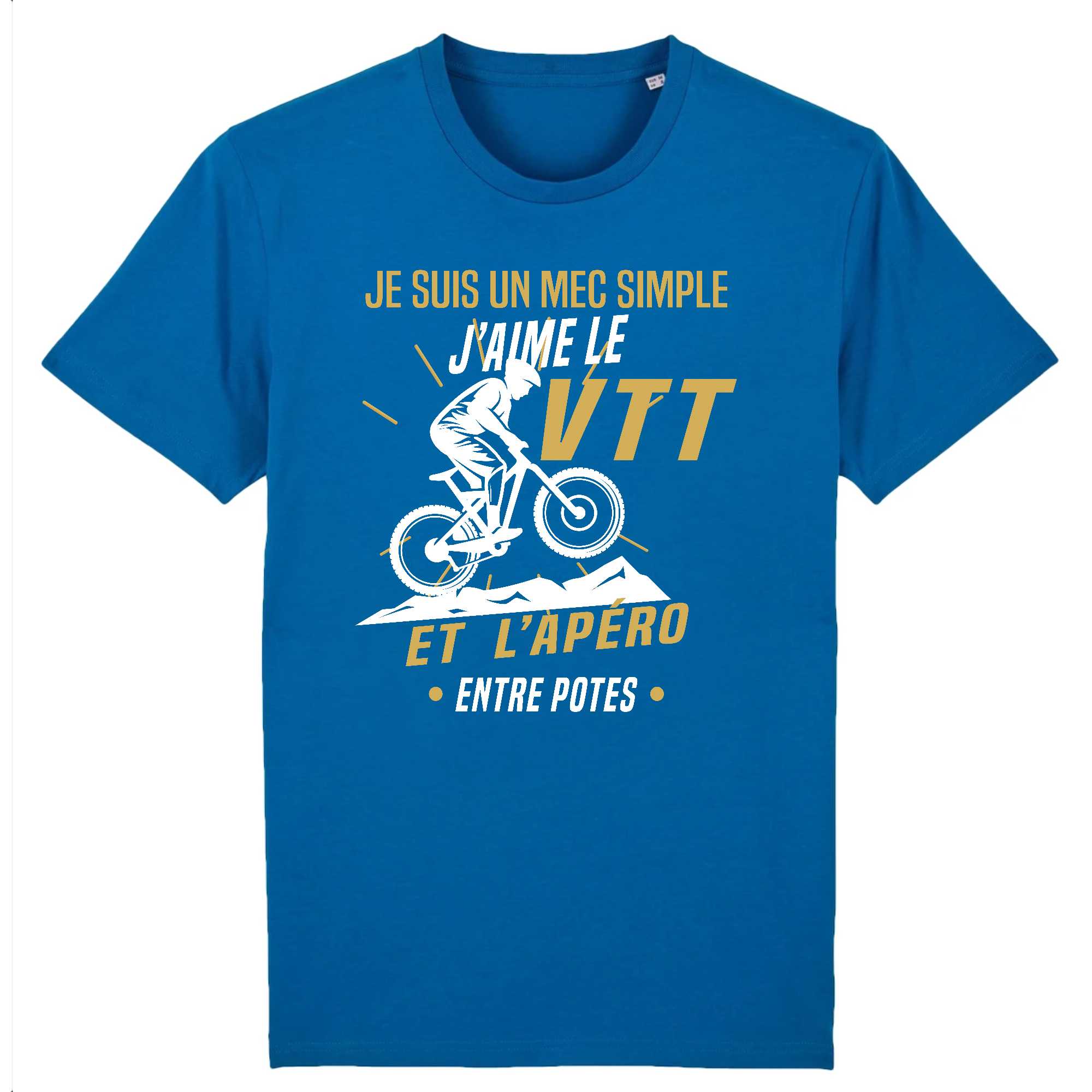 T-shirt Homme VTT et apéro
