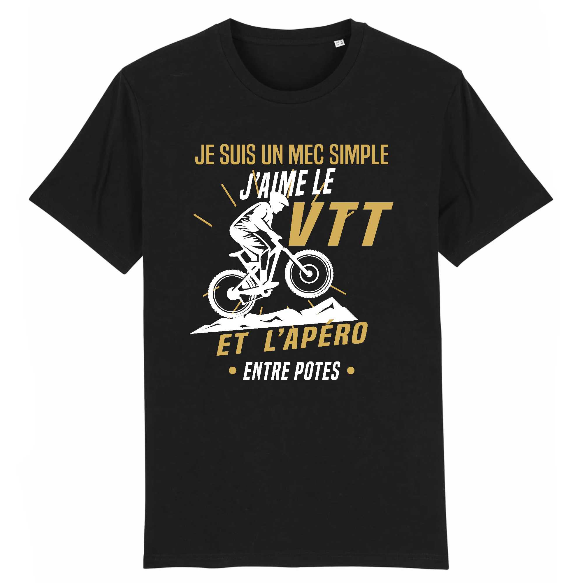 T-shirt Homme VTT et apéro