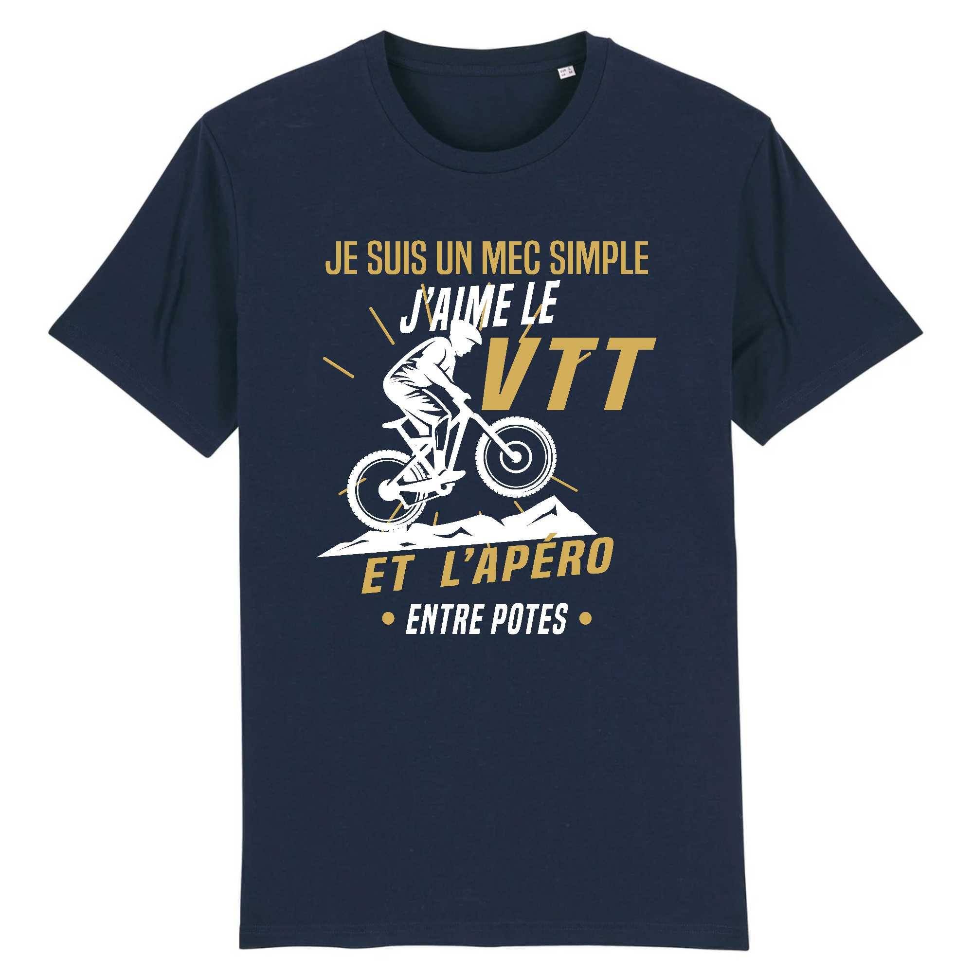 T-shirt Homme VTT et apéro