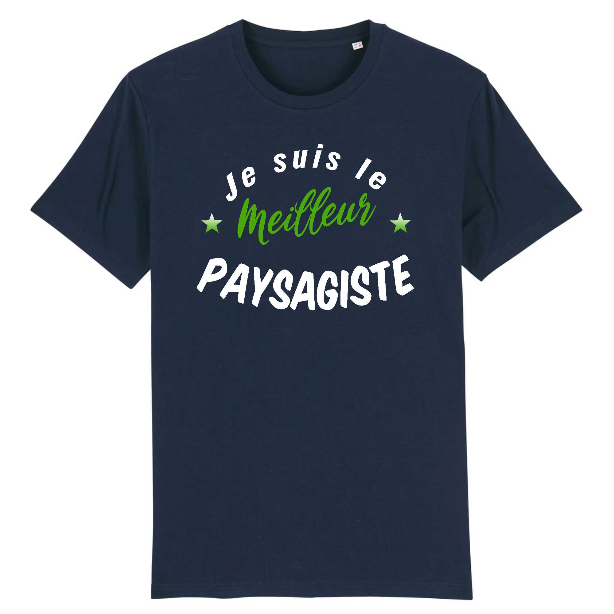 Tee shirt paysagiste "Je suis le meilleur paysagiste"