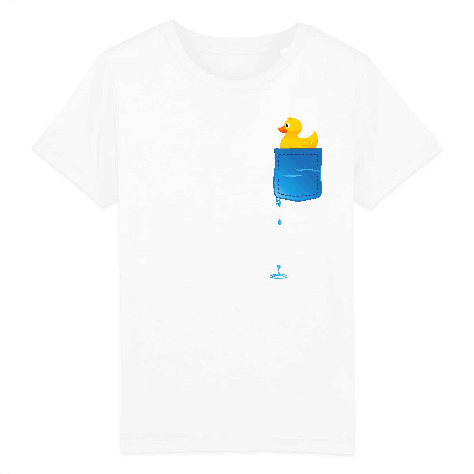 T-shirt Enfant Petit canard dans la poche