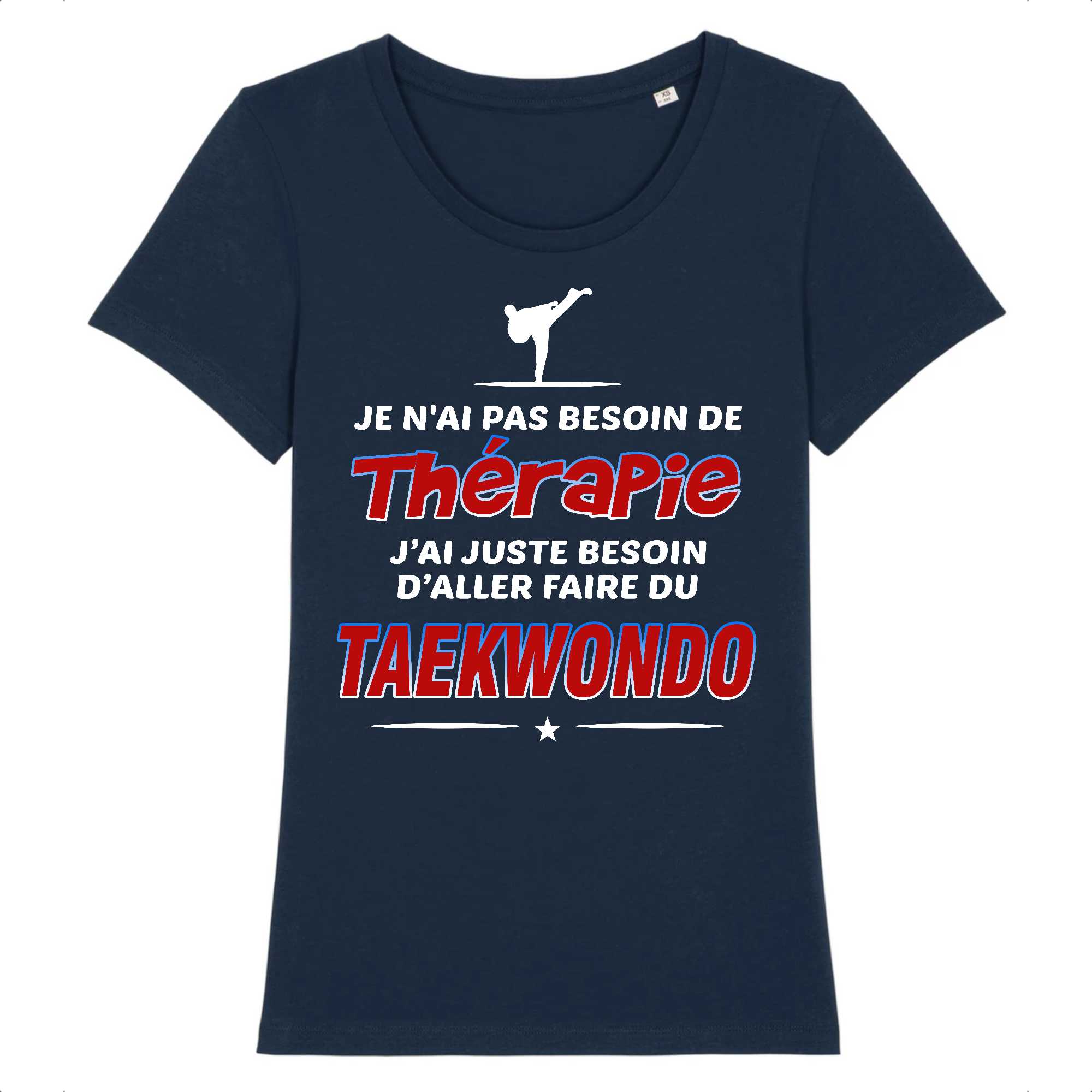 T-shirt Femme Taekwondo et thérapie