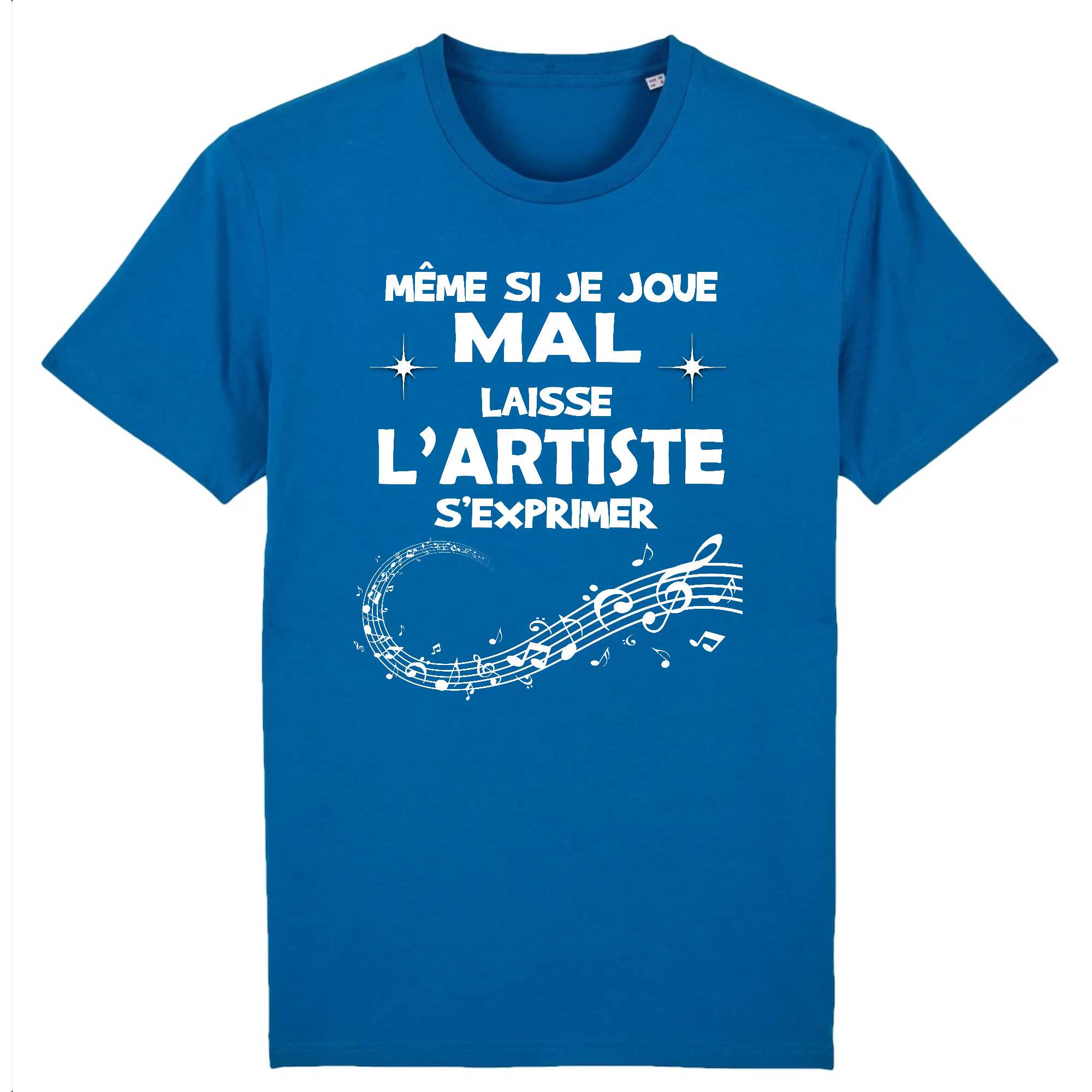 T-shirt Homme Laisse l`artiste s`exprimer
