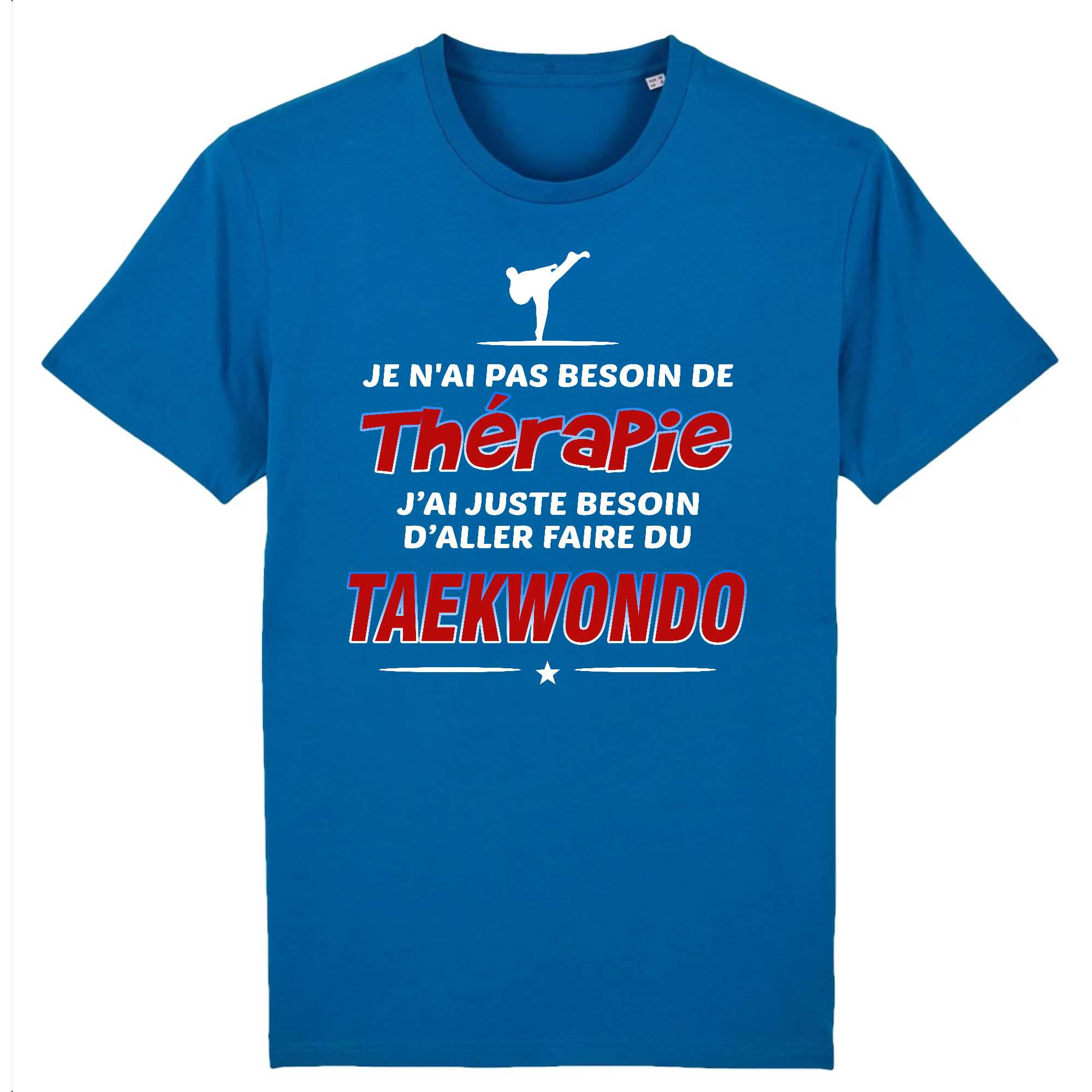 T-shirt Homme Taekwondo et thérapie